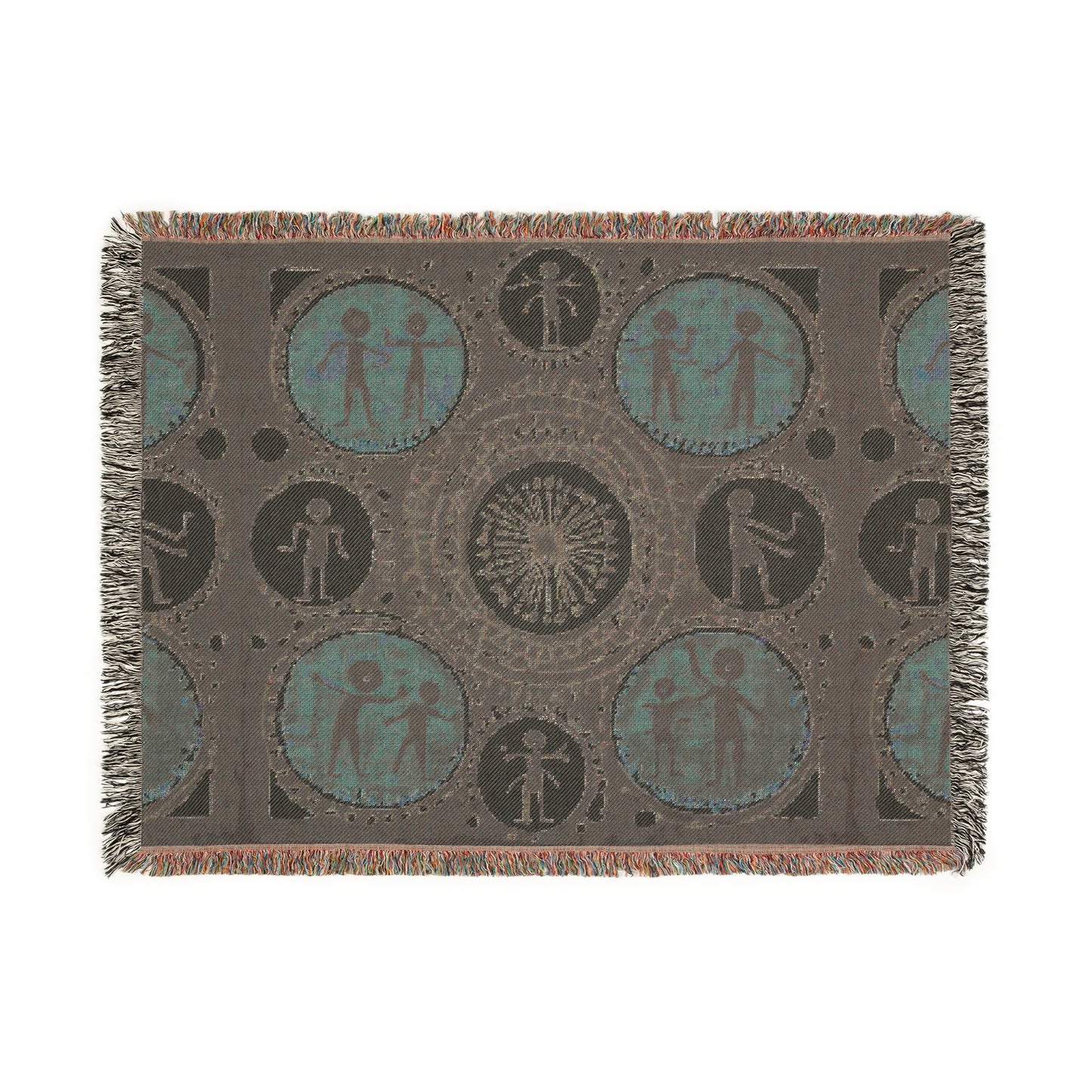 Flow of Breath Woven Blanket | Artloom Gallery