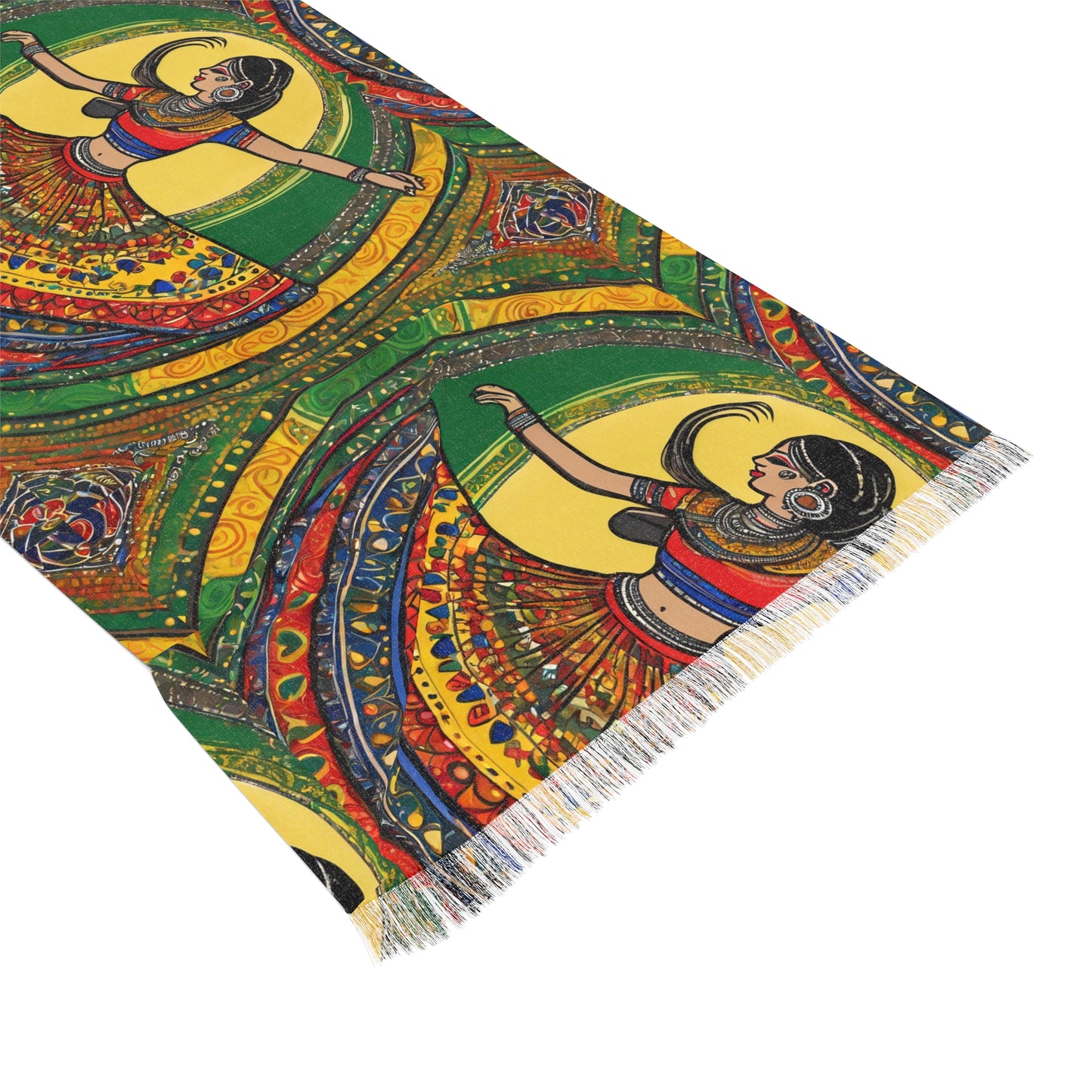 Dancing The Night Away - Artistic Print – Light Scarf (27x71 in) | Artloom Gallery