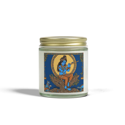 Lord Kirshna Scented Candle (4oz, 9oz) | Artloom Gallery
