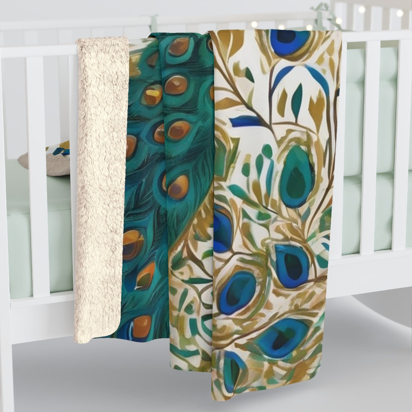 Desert Jewel Sherpa Blanket | Artloom Gallery