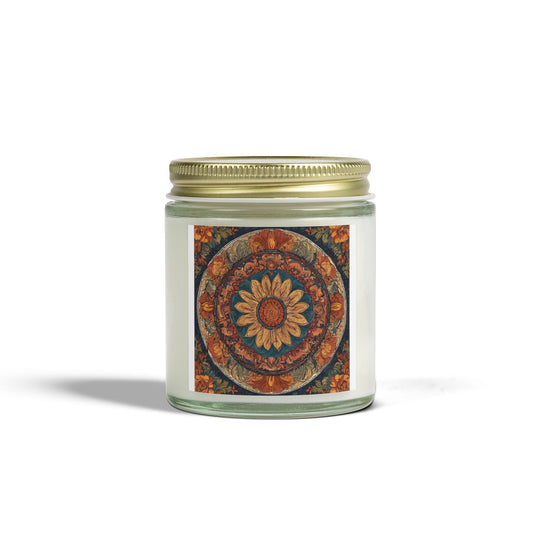 Artistic Mandala Scented Candle (4oz, 9oz) | Artloom Gallery