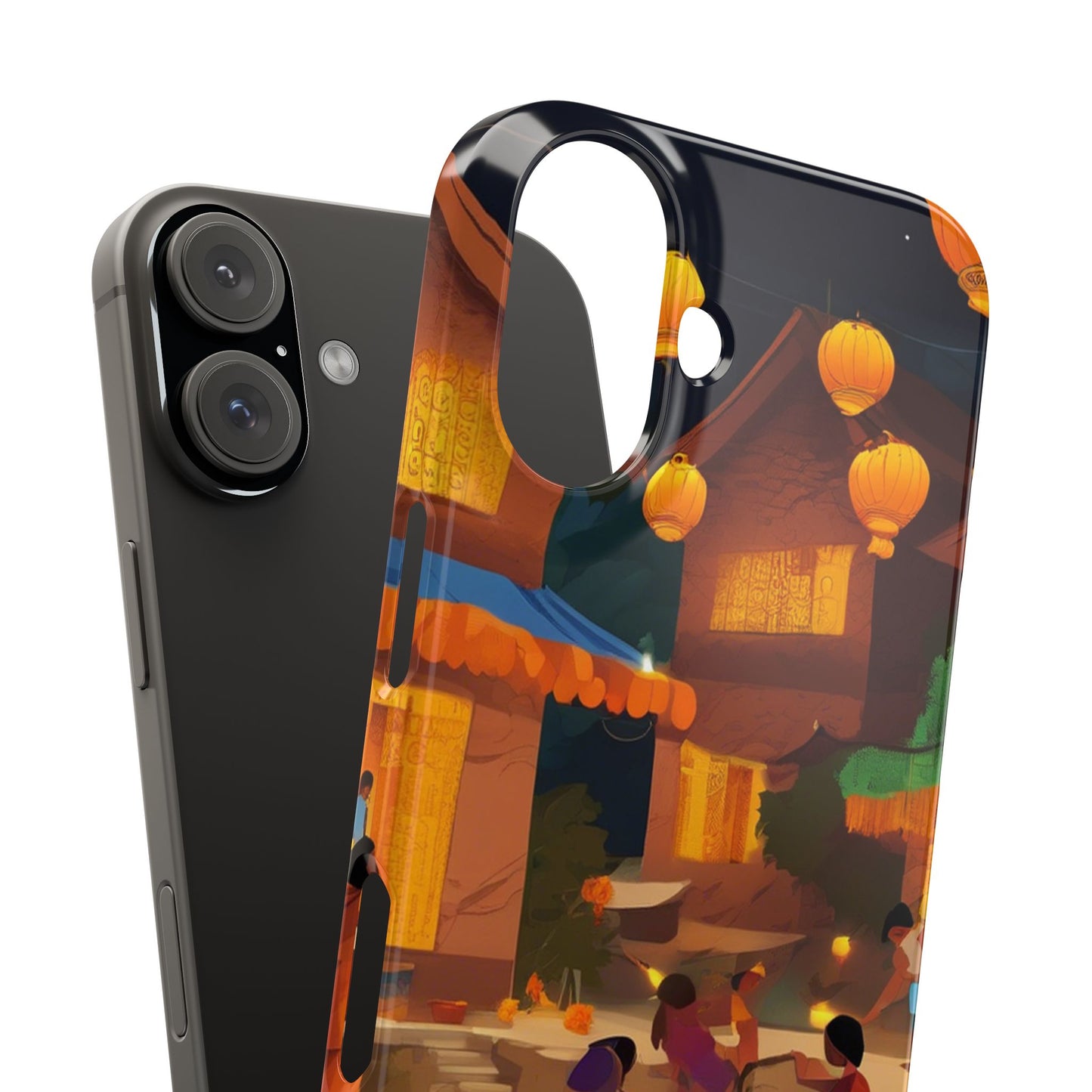 Festival of Lights Slim Phone Case | Artloom Gallery