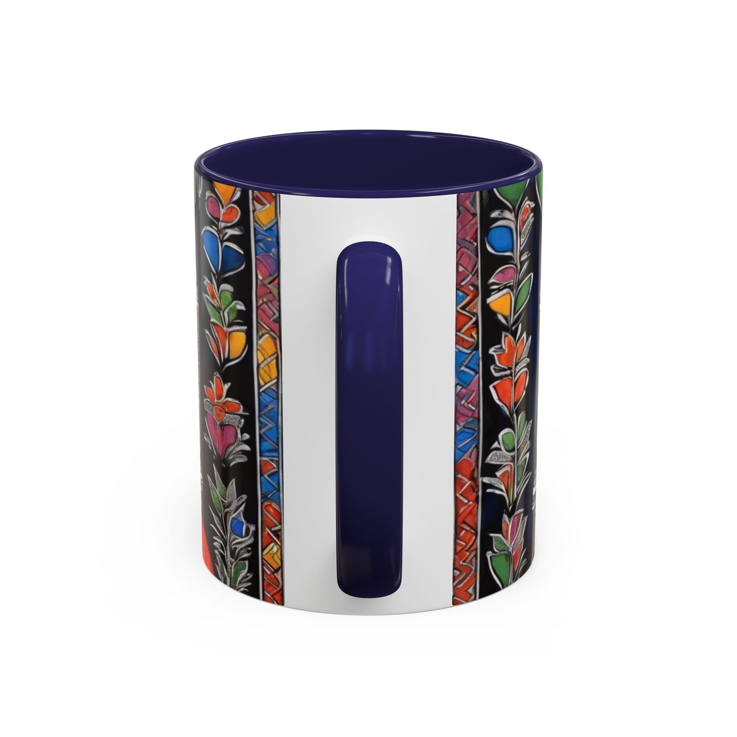 Artistic Madhubani Indian Art – Ceramic Coffee Mug (11oz/15oz) | Artloom Gallery