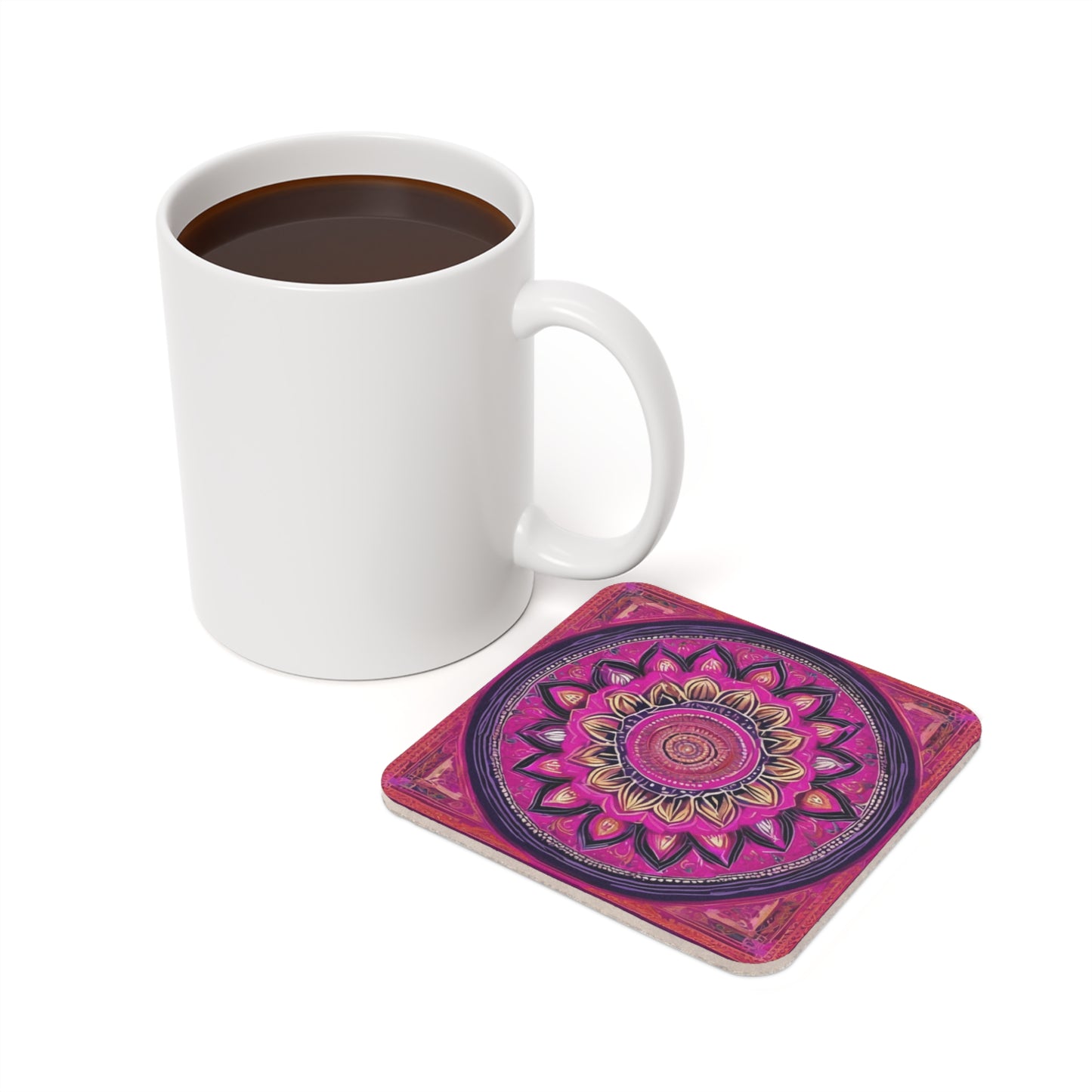 Artistic Mandala– Coaster Set (Square & Round) | Artloom Gallery
