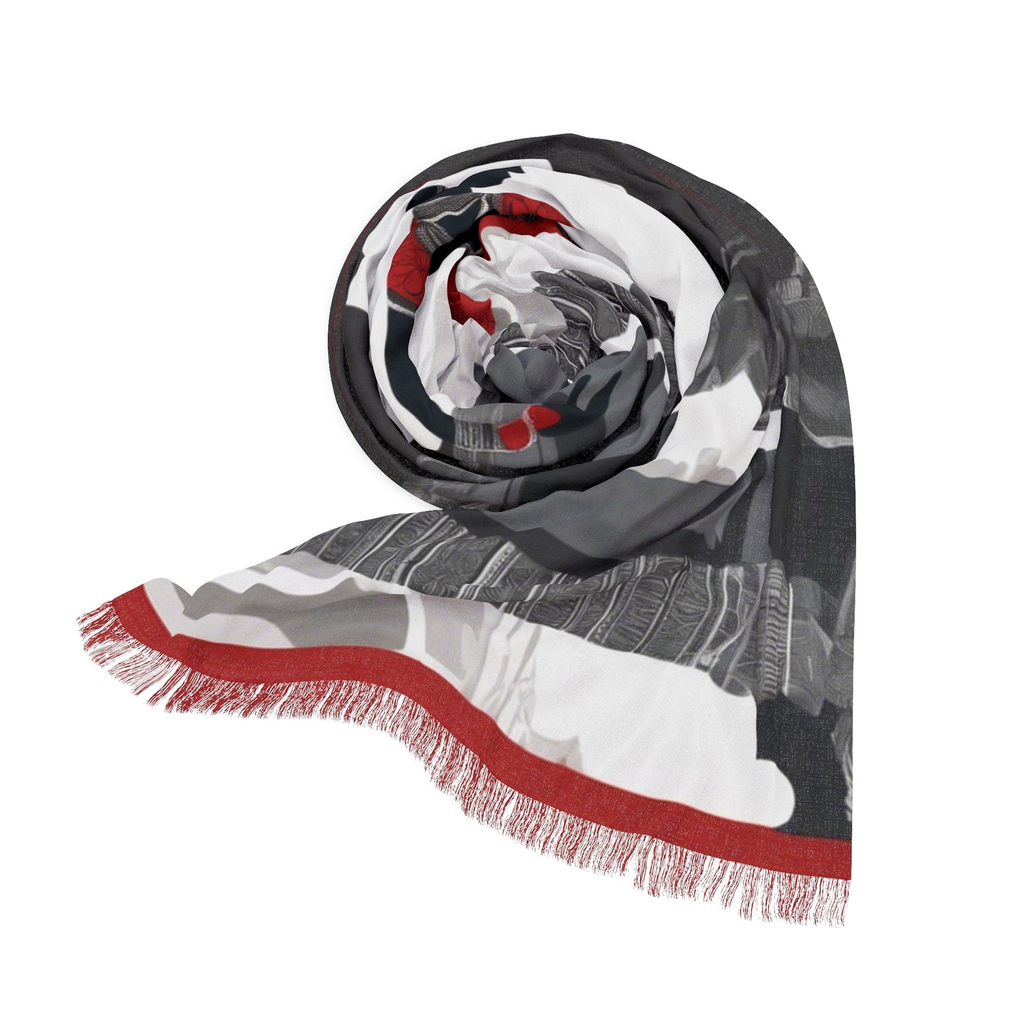 Dancing Girl – Thangka Print -  Light Scarf (27x71 in) | Artloom Gallery