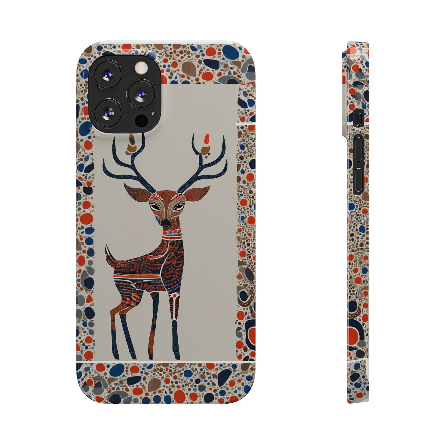 Phone Cases - Deer In The Headlights Slim Case