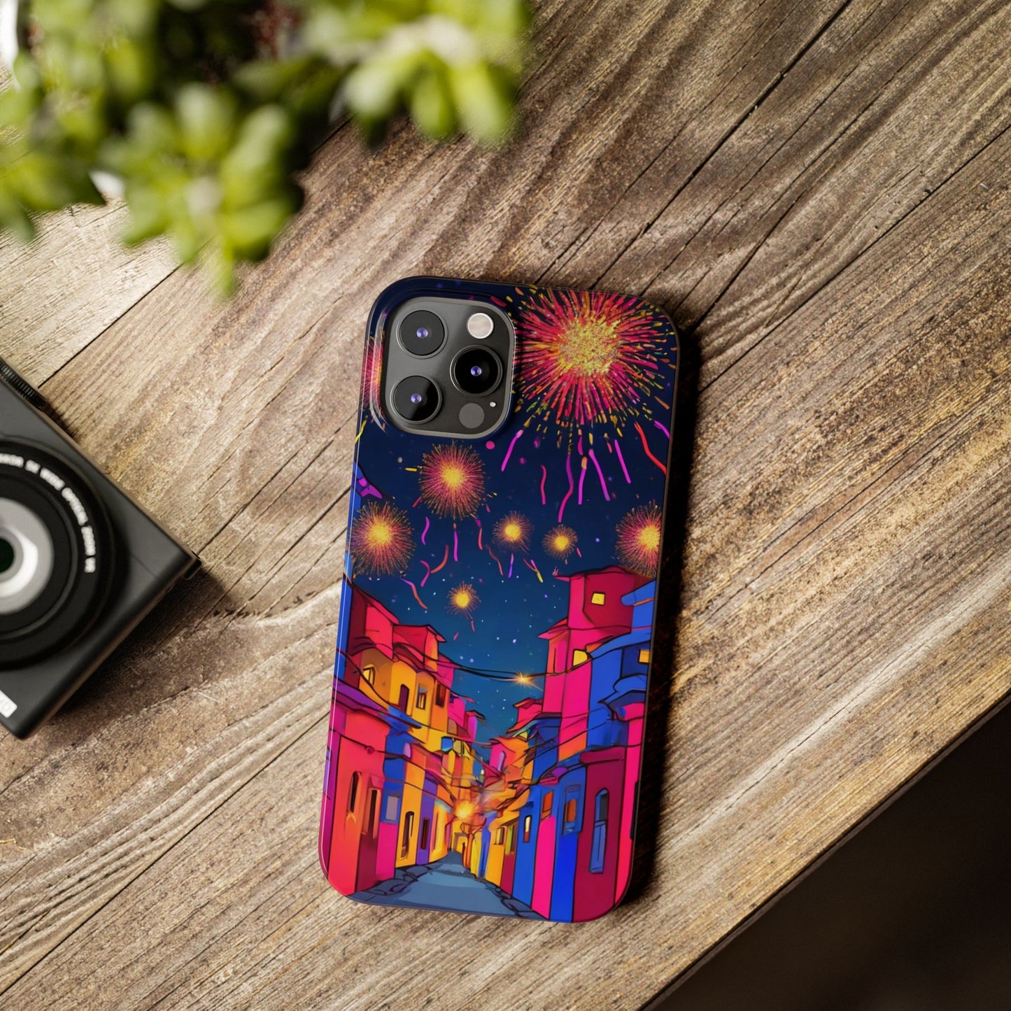 Phone Cases - Diwali Night Sparkles and Celebration Slim Case | Artloom Gallery