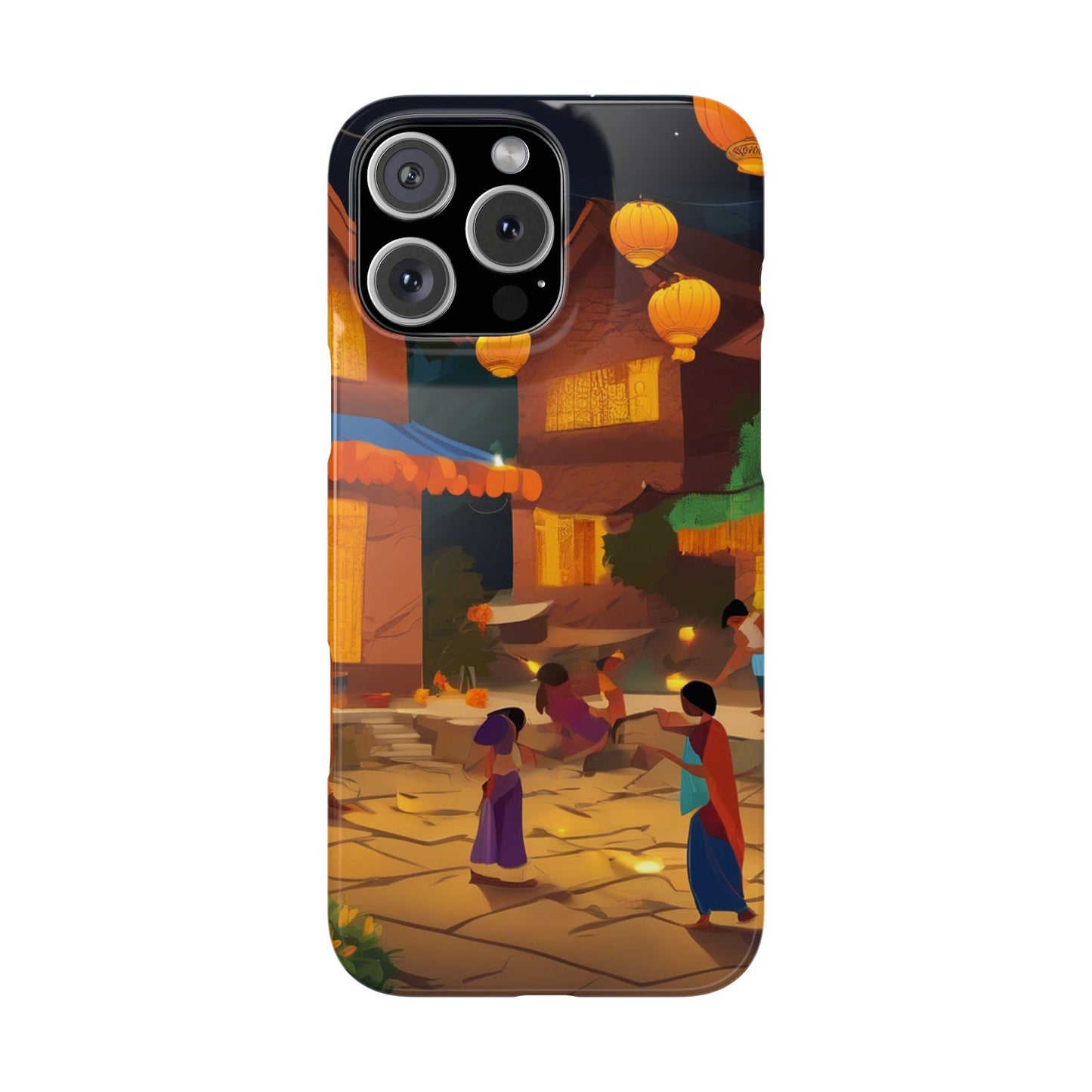 Festival of Lights Slim Phone Case | Artloom Gallery