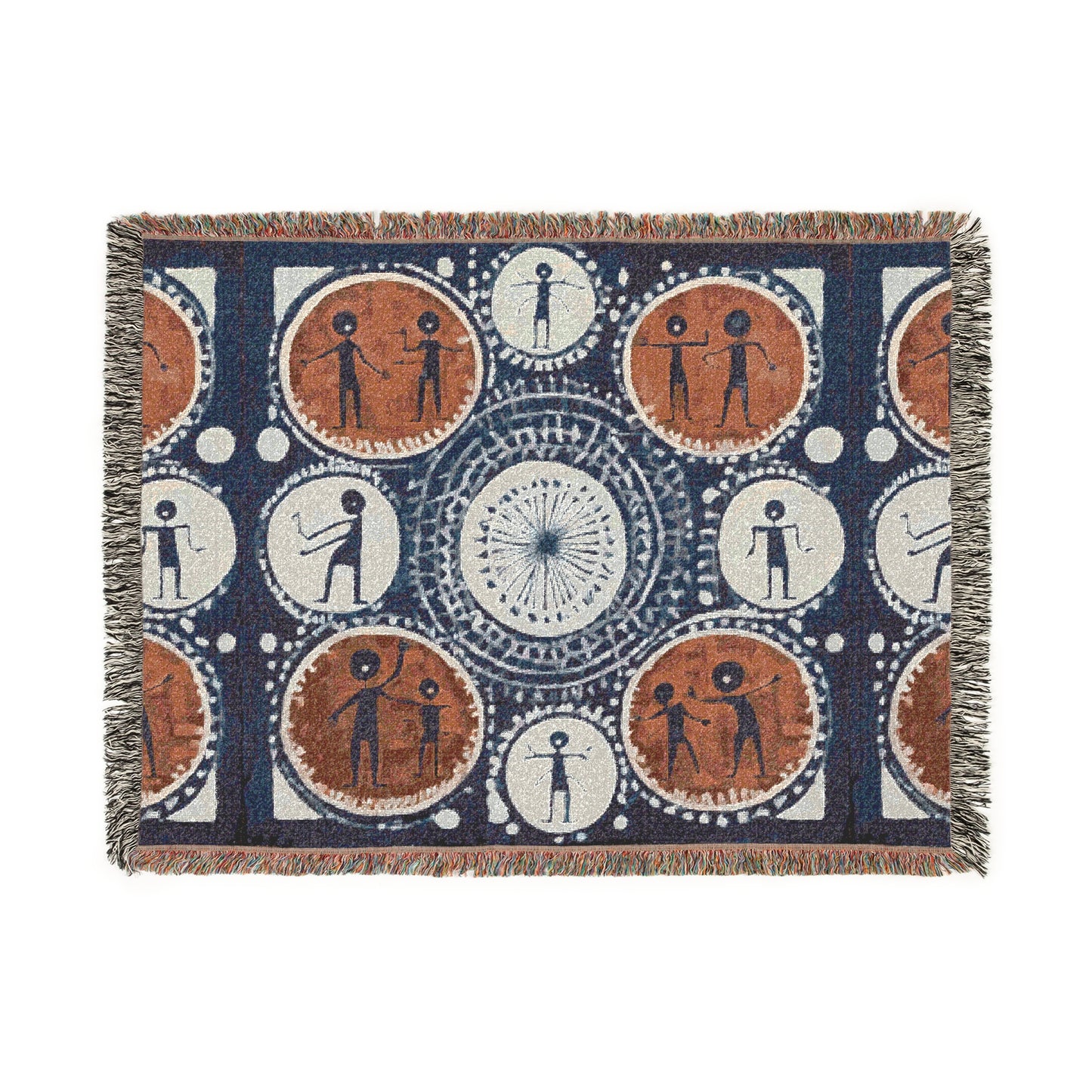 Flow of Breath Woven Blanket | Artloom Gallery
