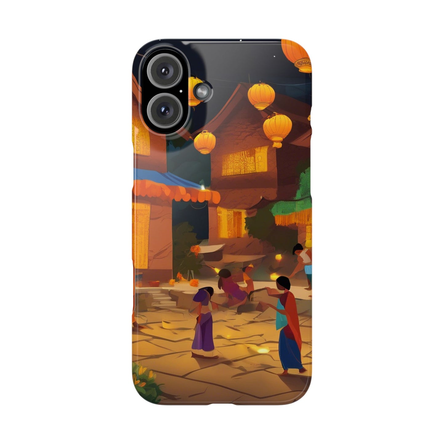 Festival of Lights Slim Phone Case | Artloom Gallery