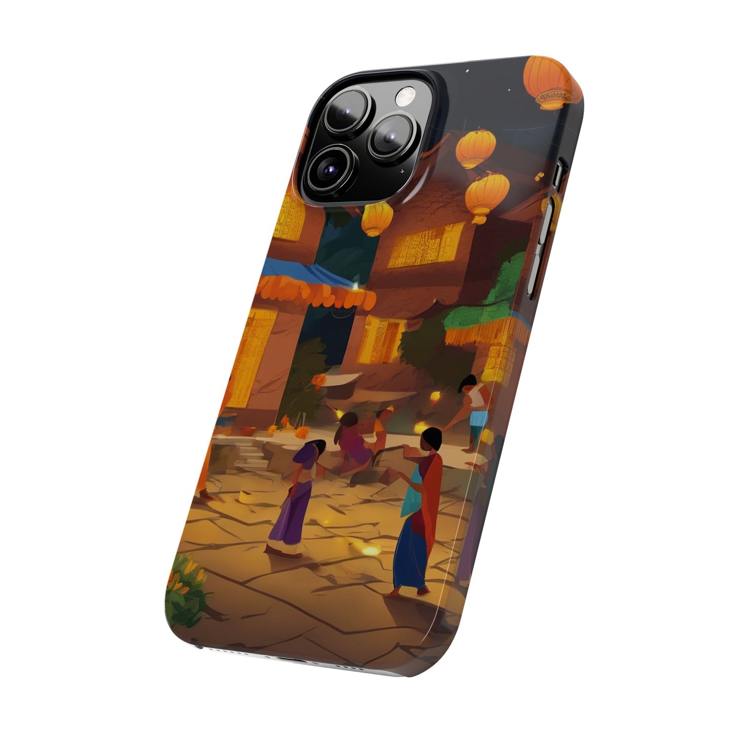 Festival of Lights Slim Phone Case | Artloom Gallery