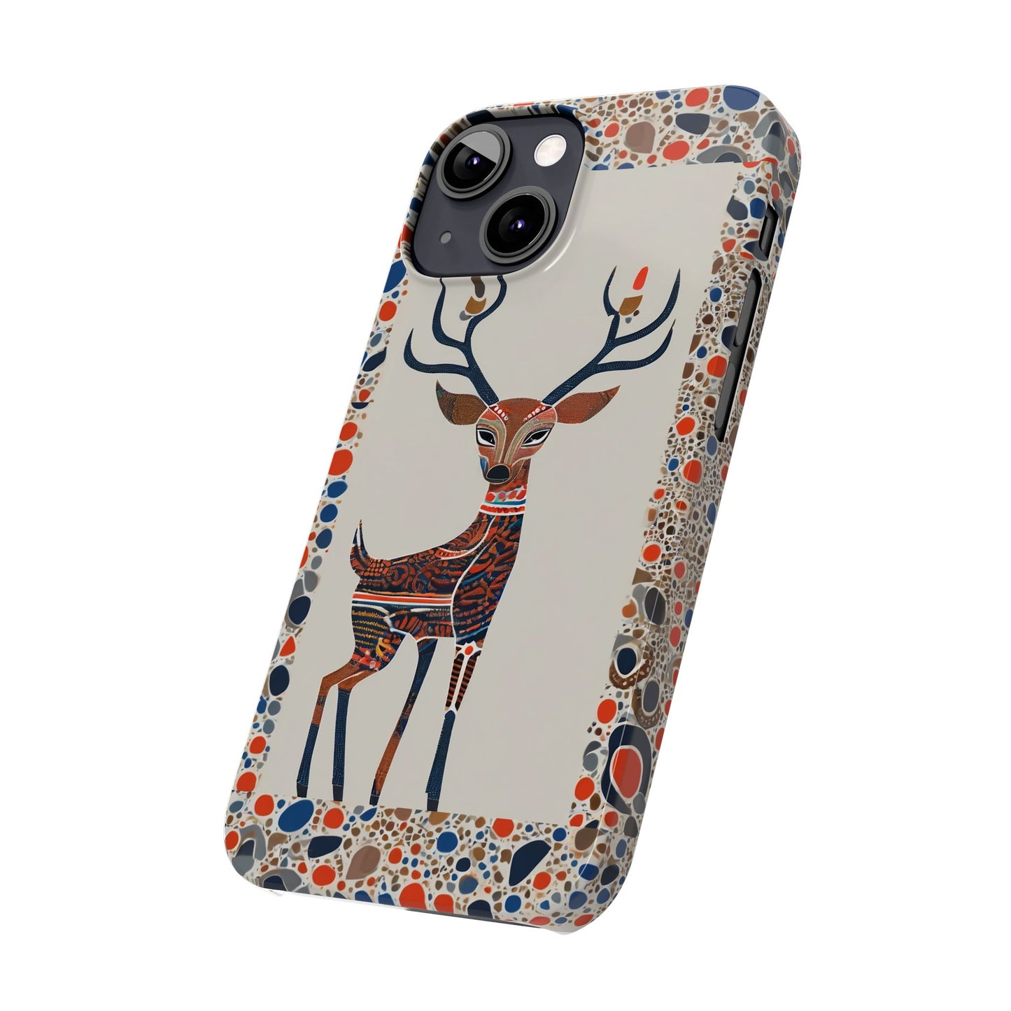 Phone Cases - Deer In The Headlights Slim Case