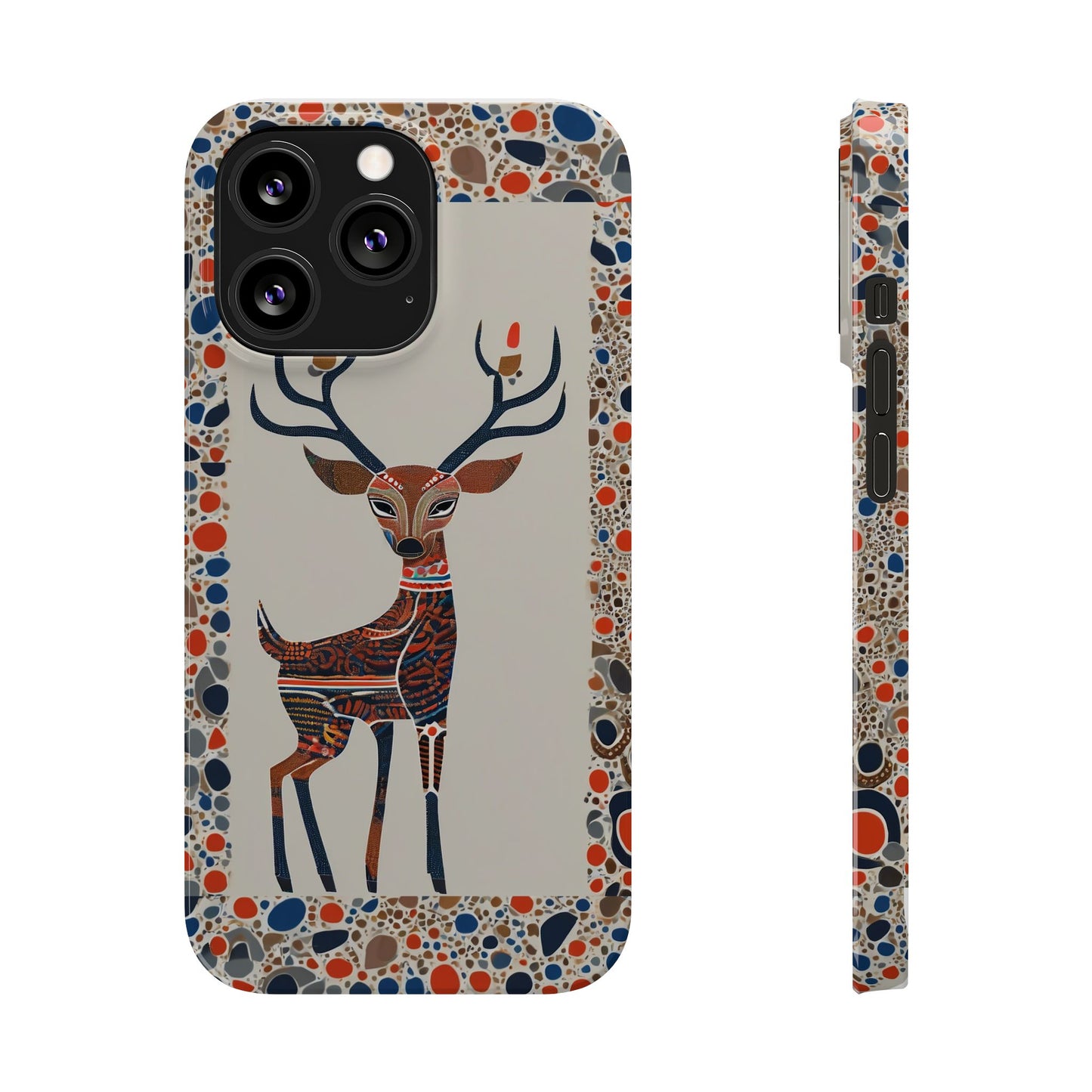 Phone Cases - Deer In The Headlights Slim Case