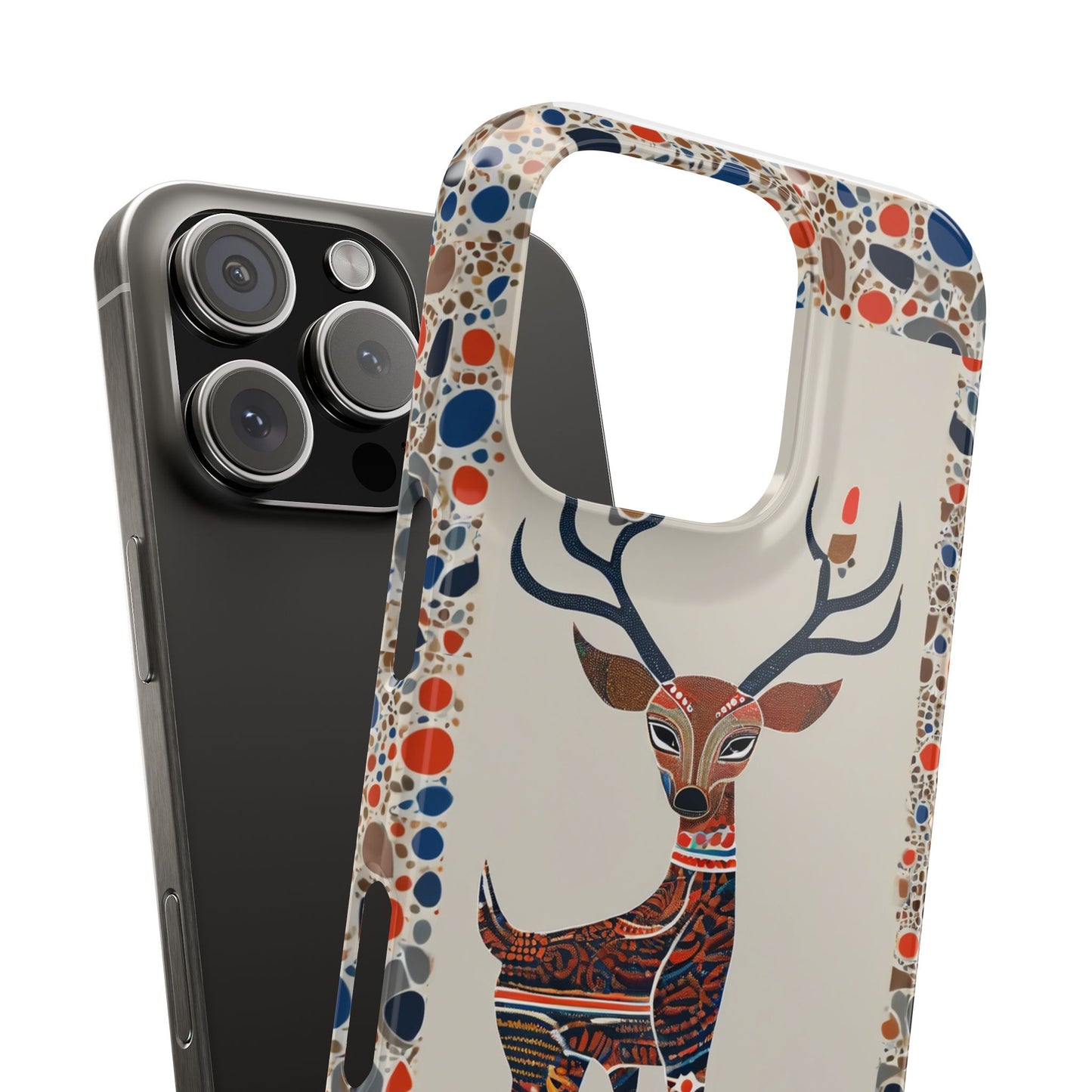 Phone Cases - Deer In The Headlights Slim Case