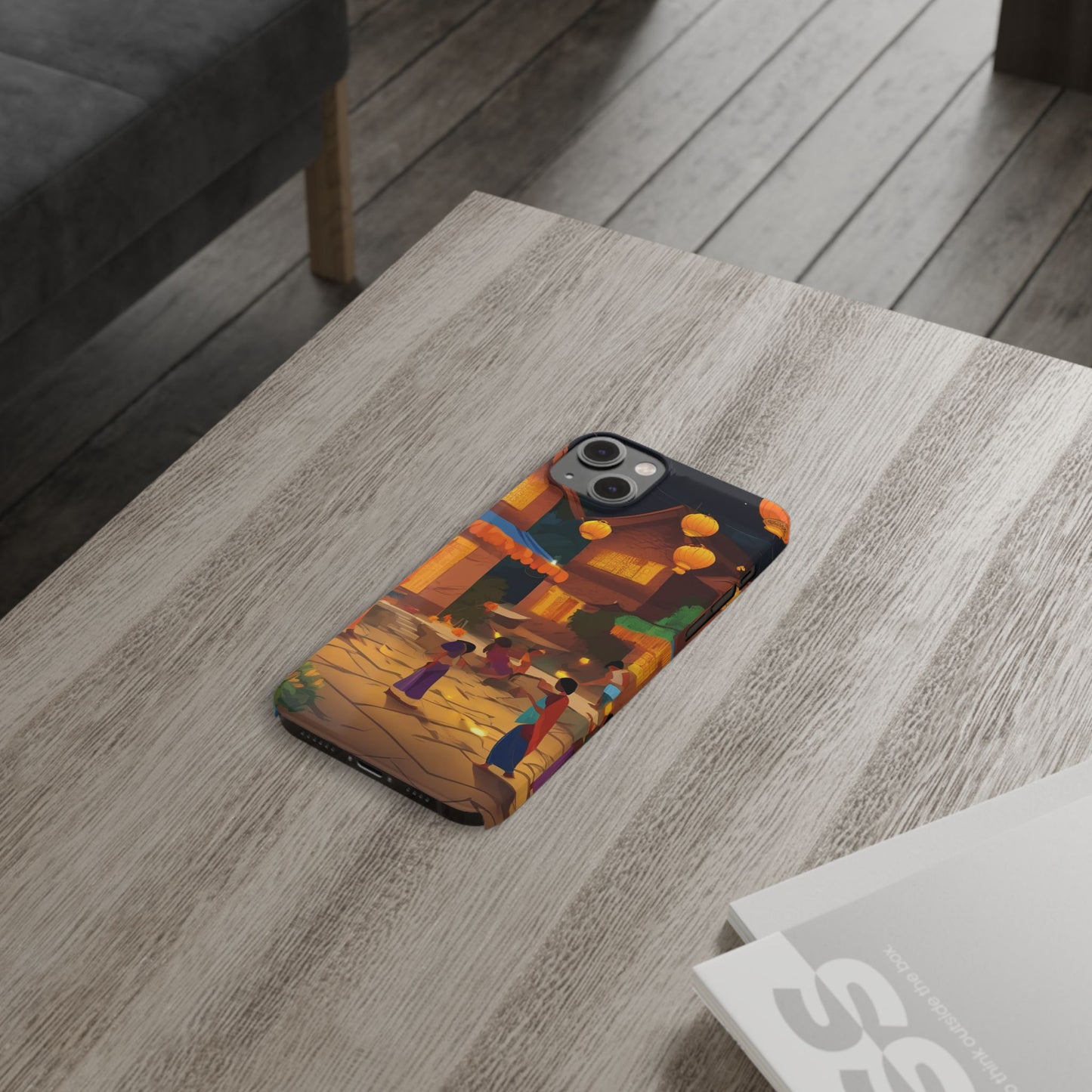 Festival of Lights Slim Phone Case | Artloom Gallery