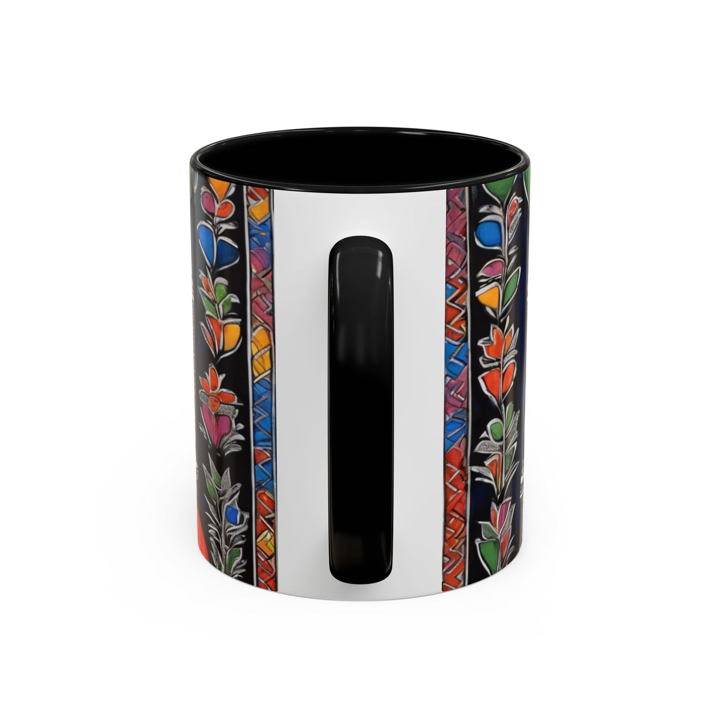 Artistic Madhubani Indian Art – Ceramic Coffee Mug (11oz/15oz) | Artloom Gallery