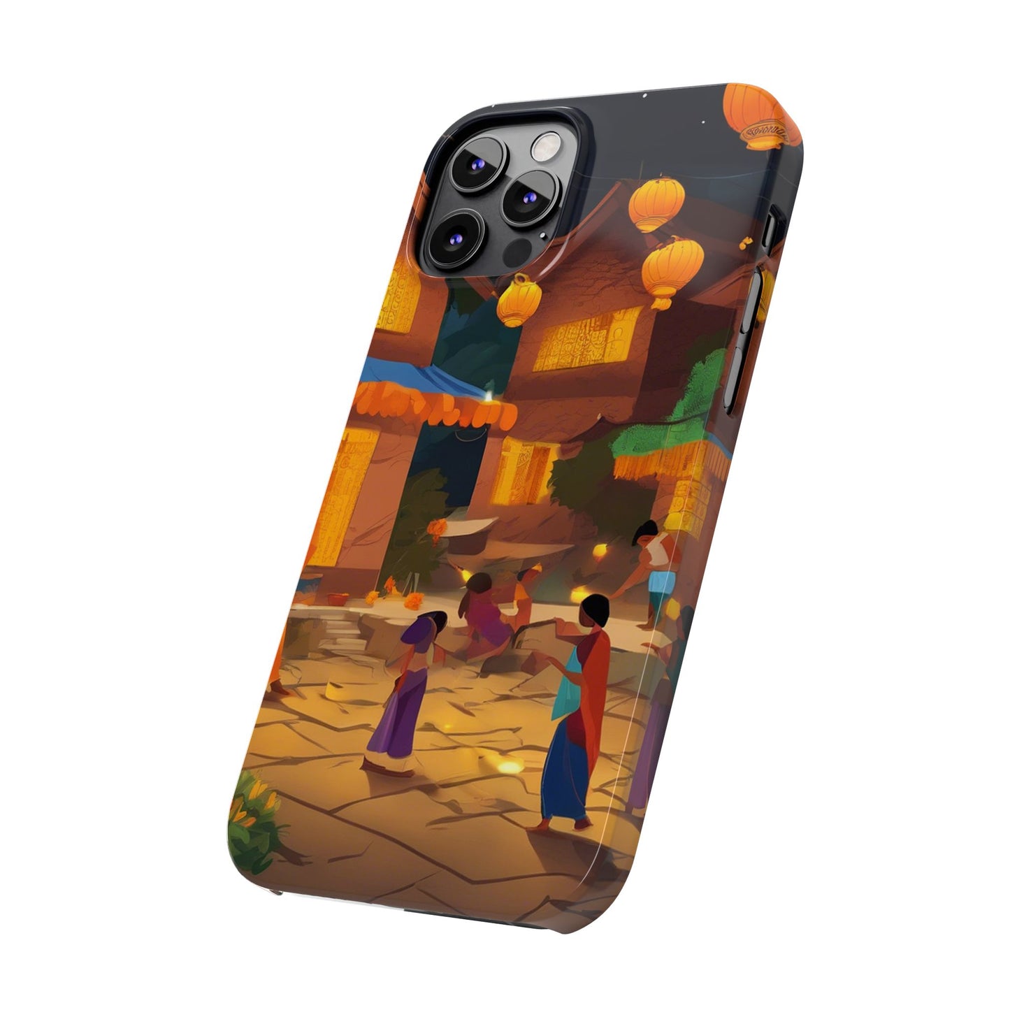 Festival of Lights Slim Phone Case | Artloom Gallery