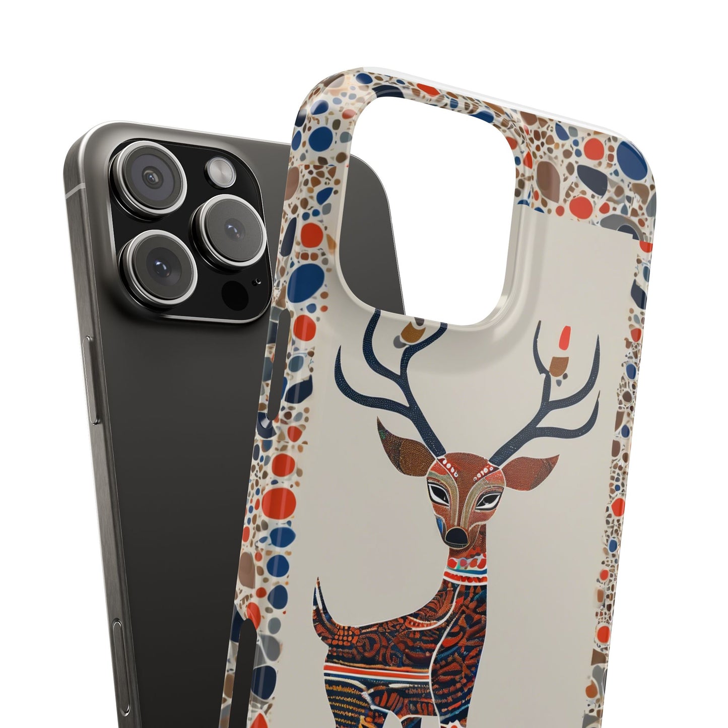 Phone Cases - Deer In The Headlights Slim Case
