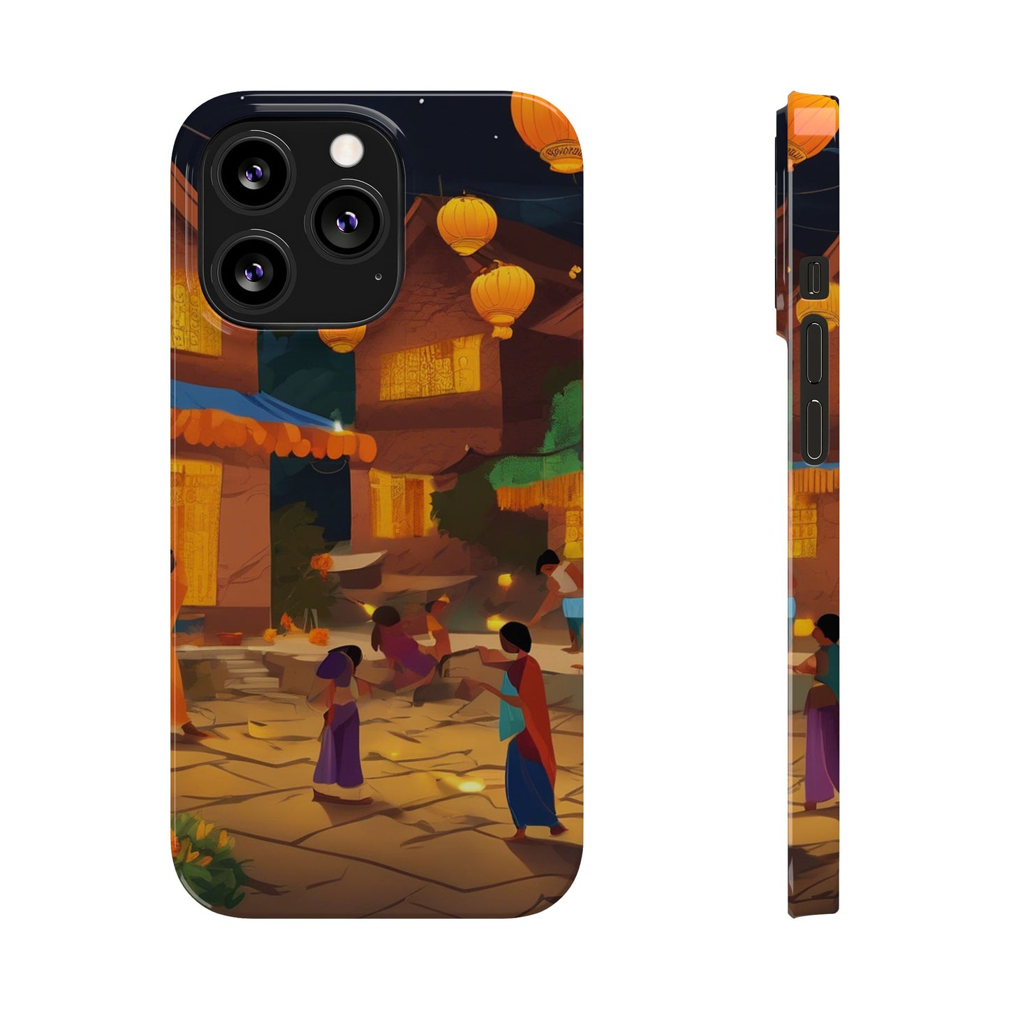 Festival of Lights Slim Phone Case | Artloom Gallery