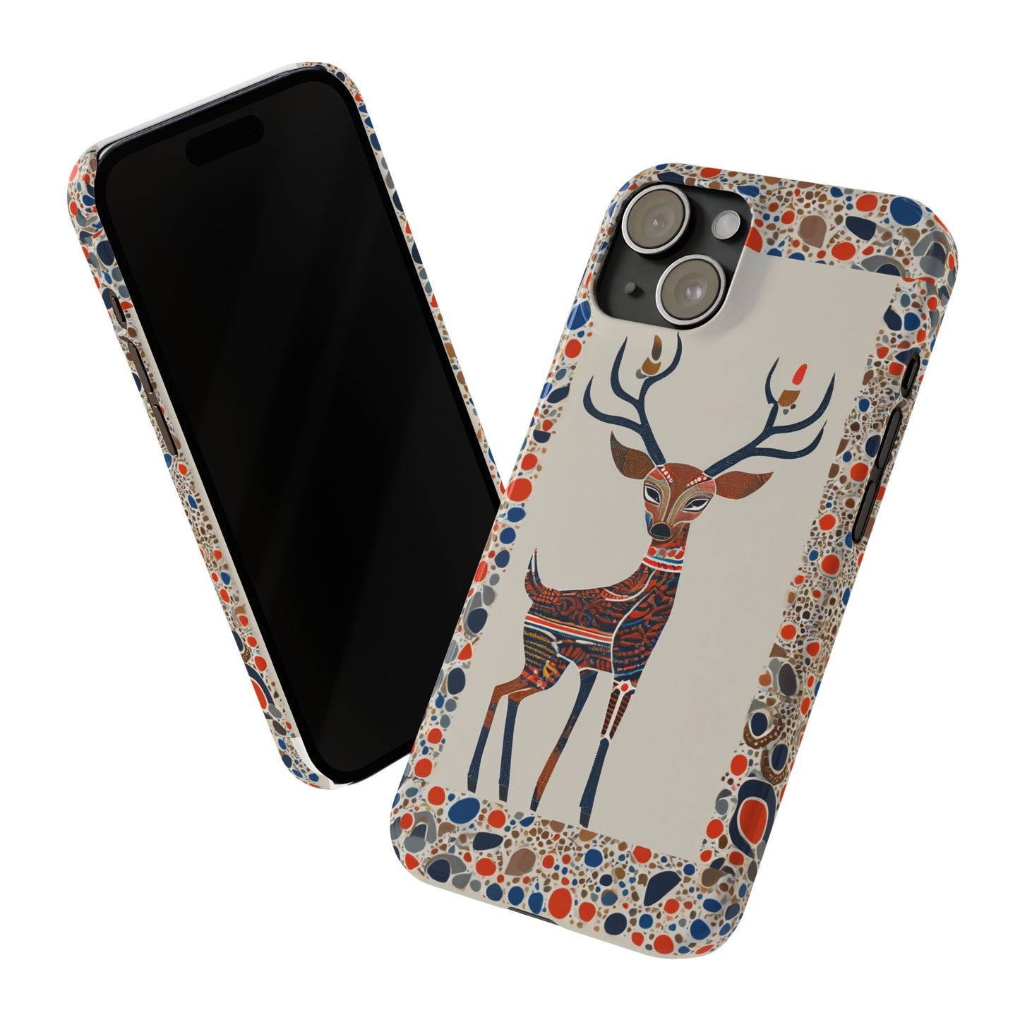Phone Cases - Deer In The Headlights Slim Case