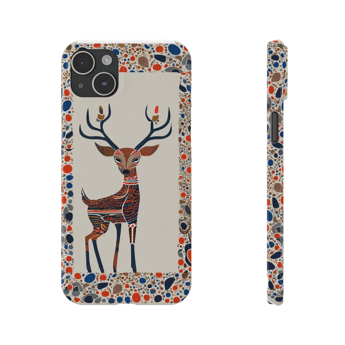 Phone Cases - Deer In The Headlights Slim Case
