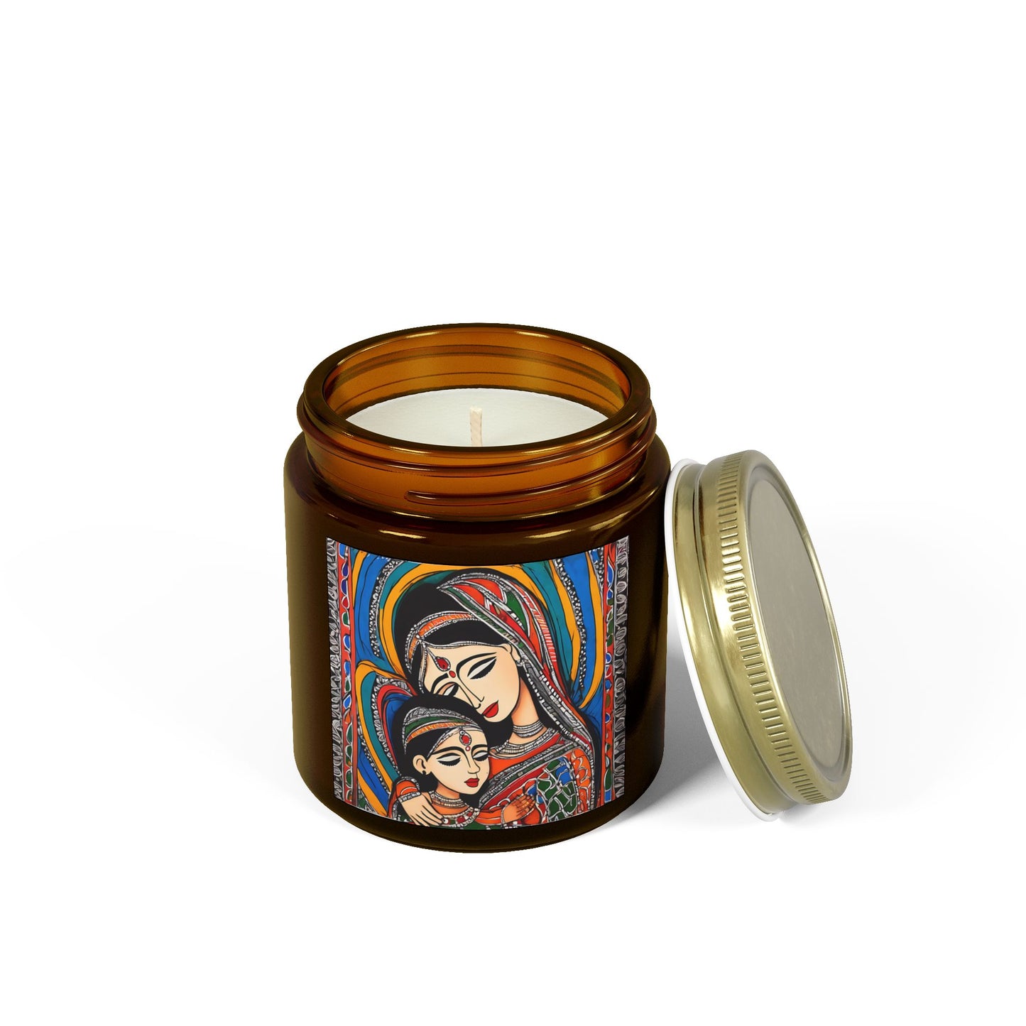 Mother And Child Scented Candle (4oz, 9oz) | Artloom Gallery