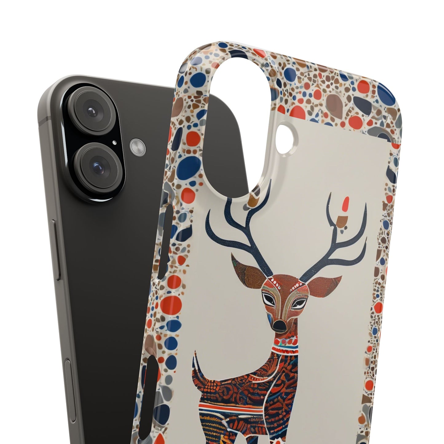 Phone Cases - Deer In The Headlights Slim Case