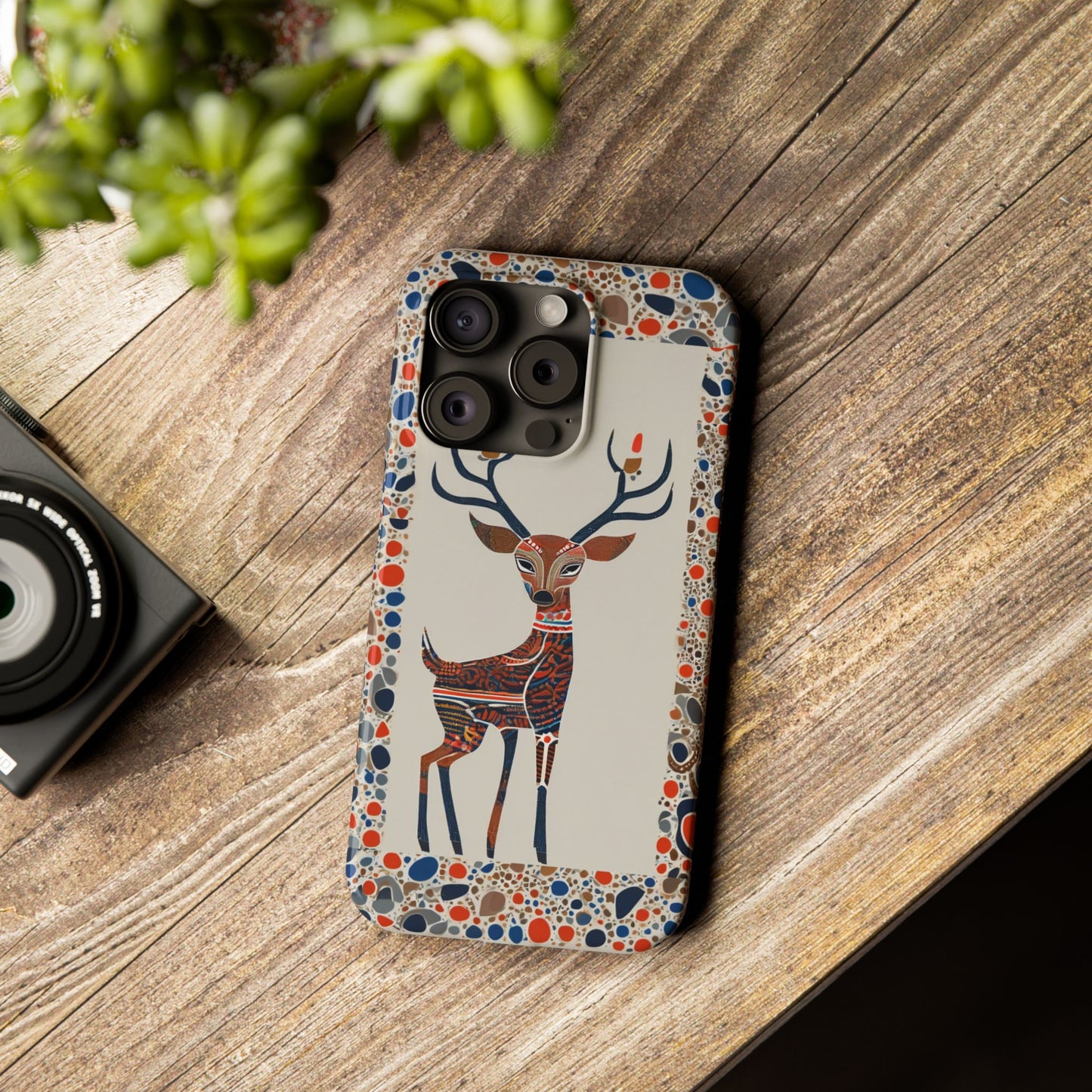 Phone Cases - Deer In The Headlights Slim Case