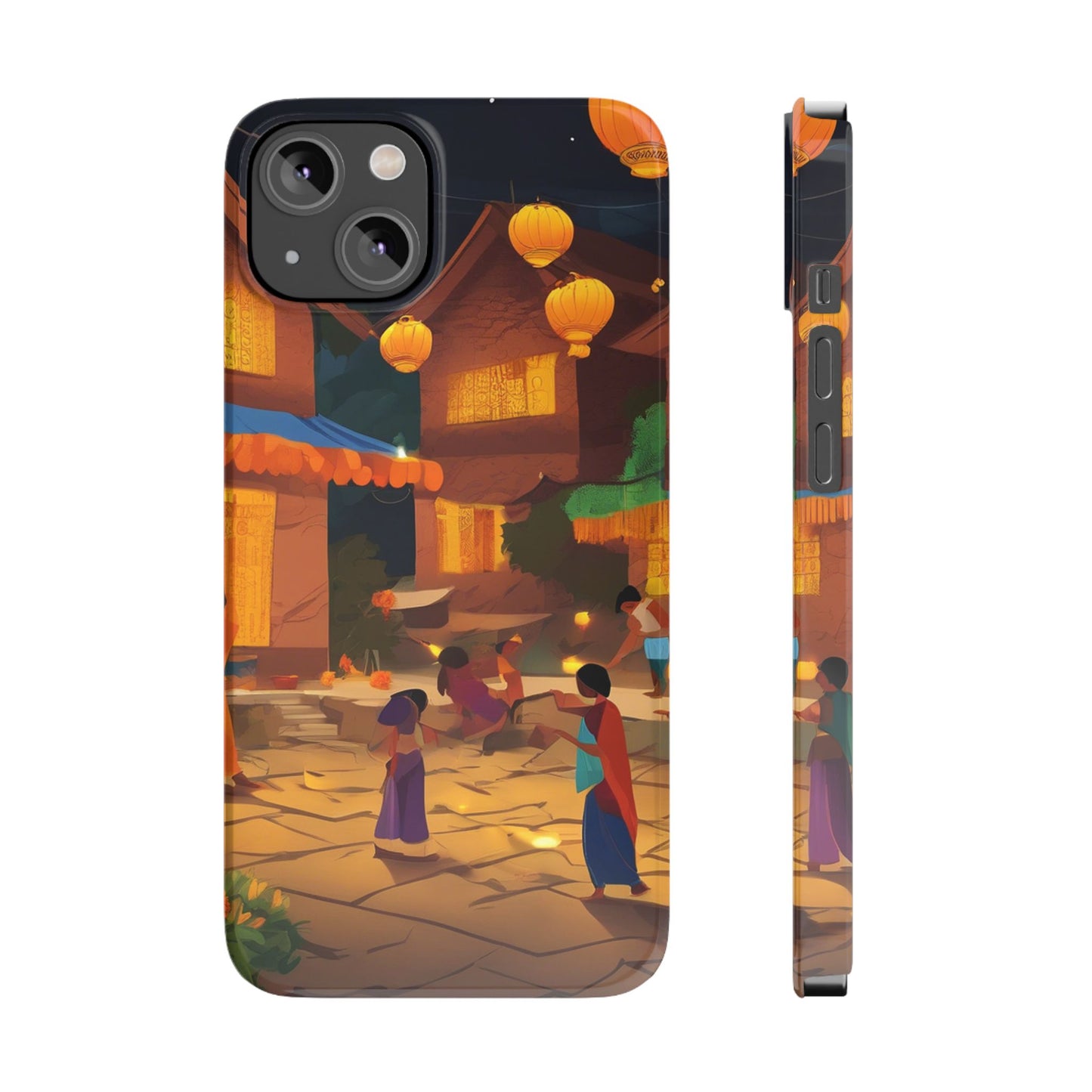 Festival of Lights Slim Phone Case | Artloom Gallery