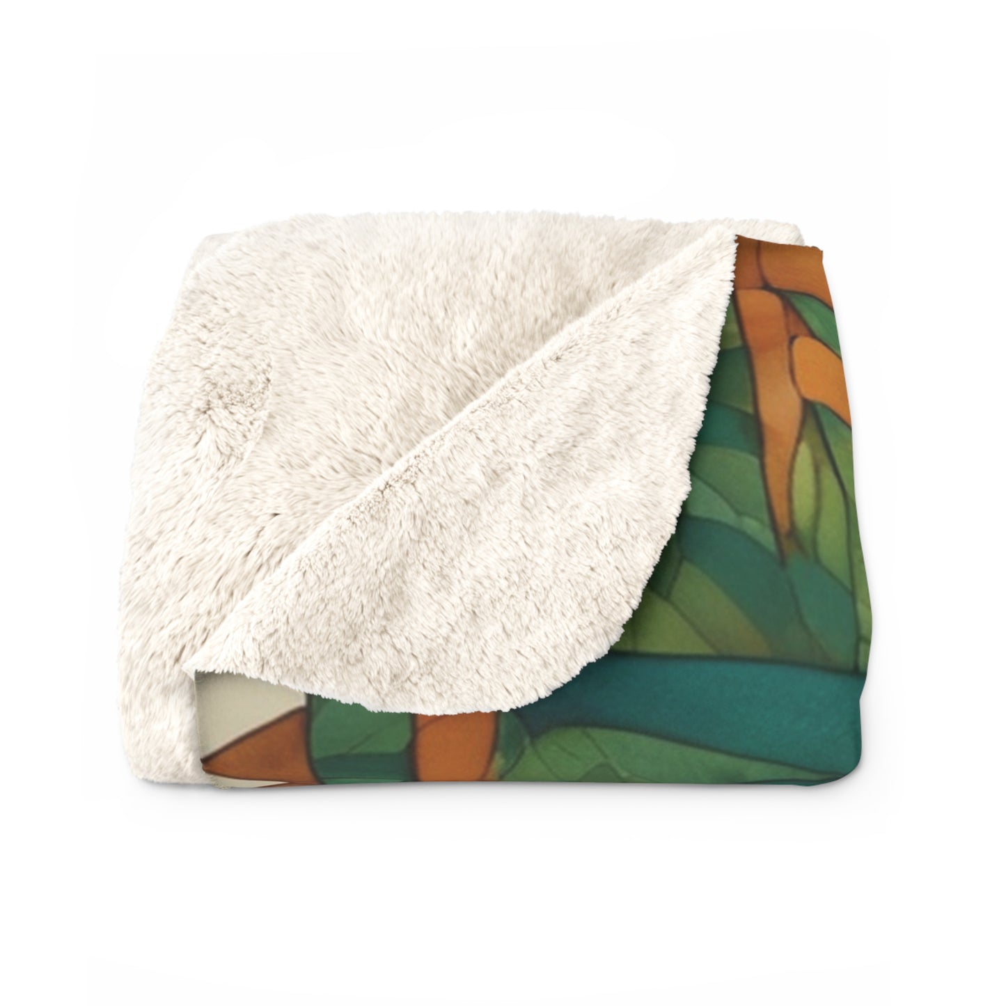 Village Musicians Cozy Sherpa Blanket | Artloom Gallery