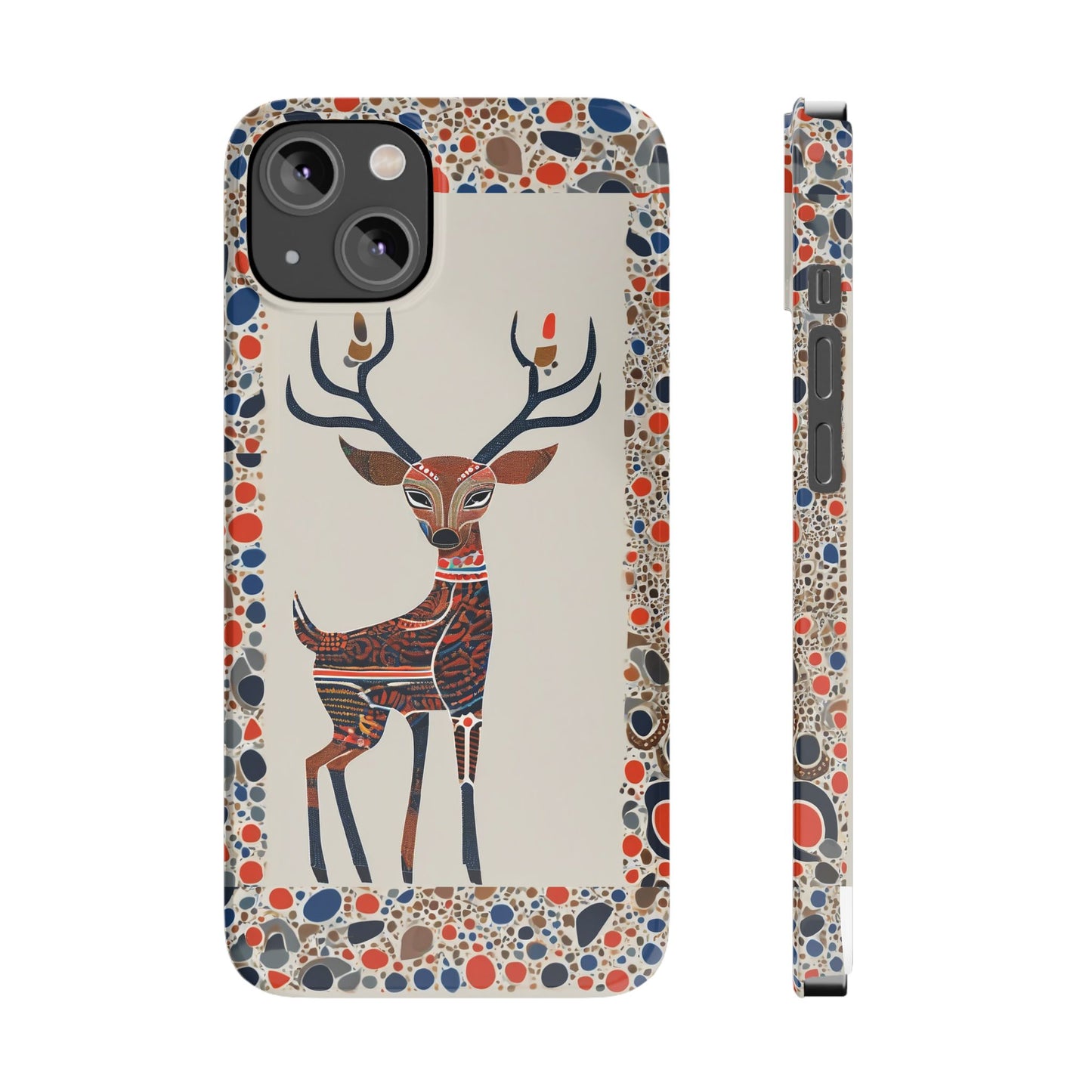 Phone Cases - Deer In The Headlights Slim Case