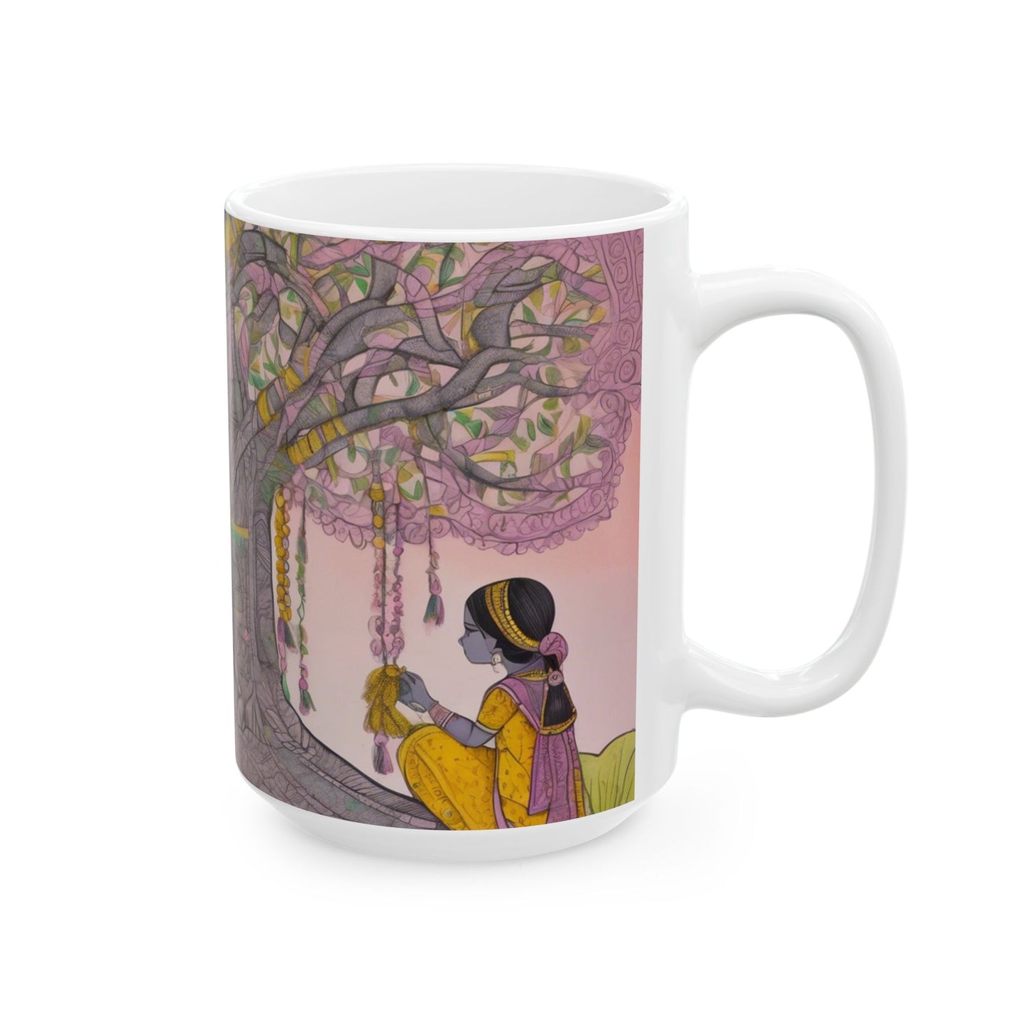 Wishing Tree – Artistic Ceramic Mug (11oz/15oz) | Artloom Gallery