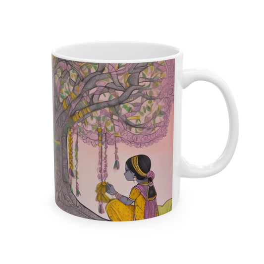 Wishing Tree – Artistic Ceramic Mug (11oz/15oz) | Artloom Gallery