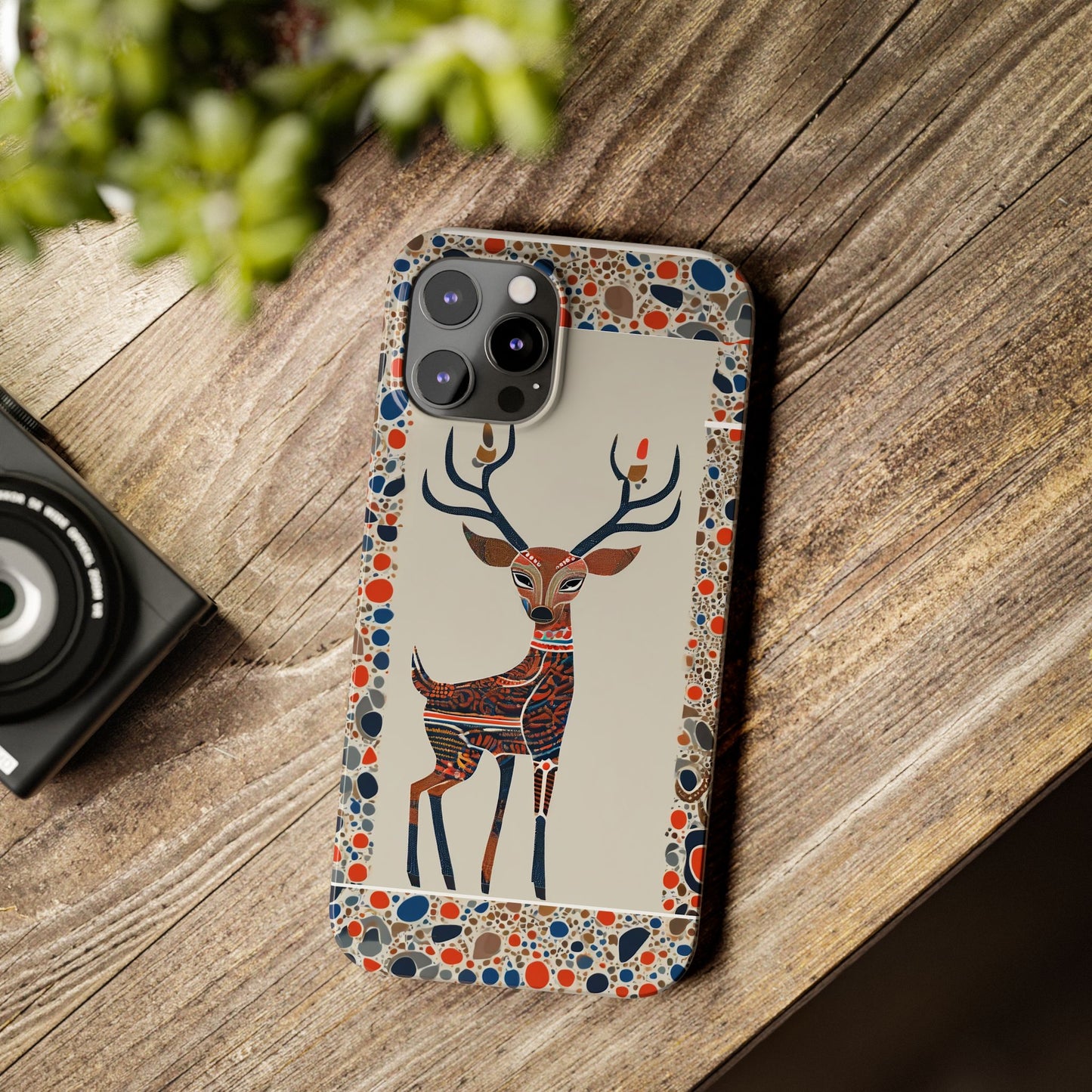 Phone Cases - Deer In The Headlights Slim Case