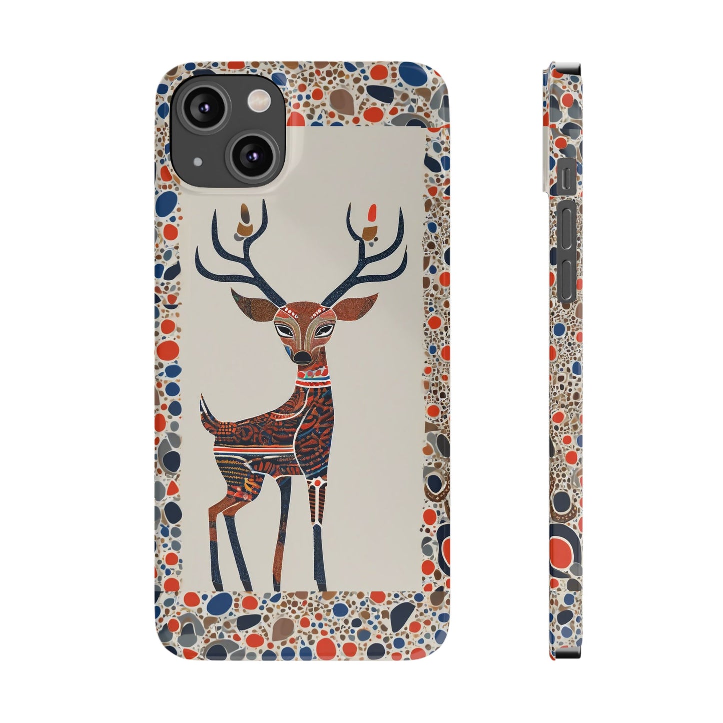 Phone Cases - Deer In The Headlights Slim Case