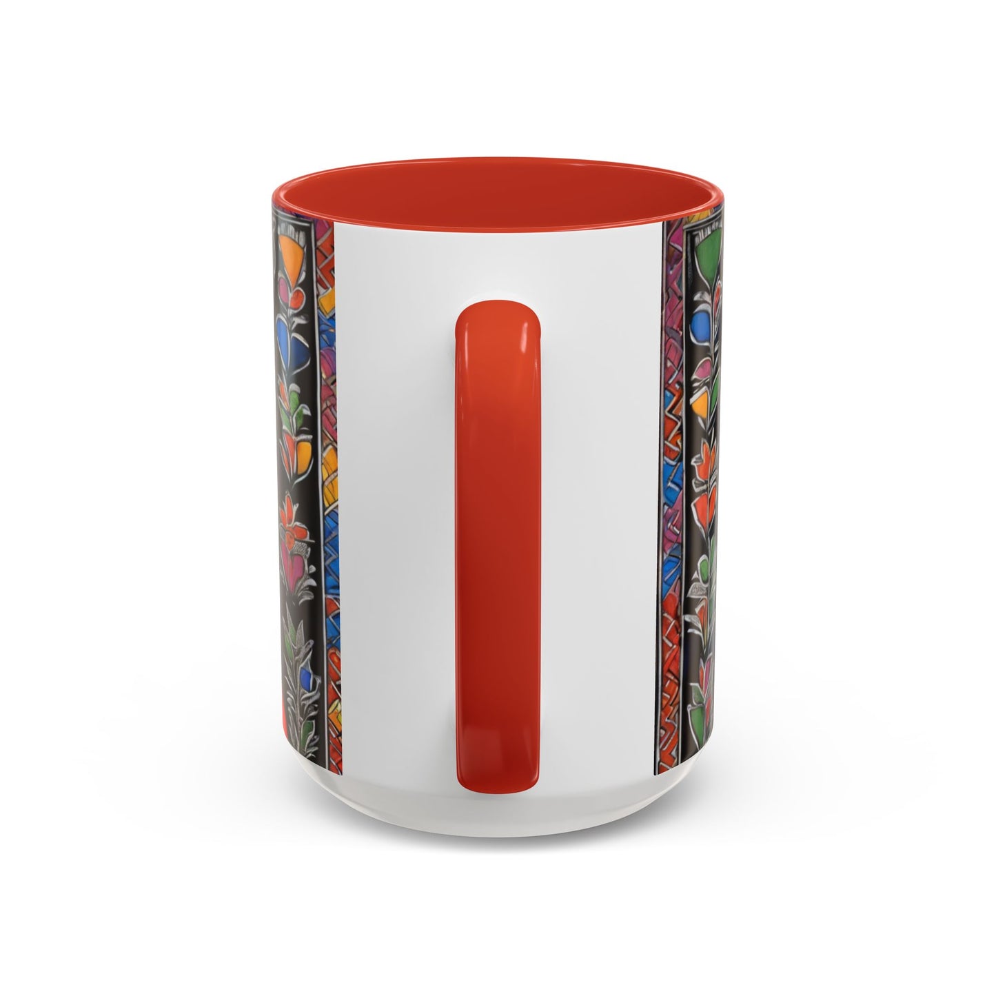 Artistic Madhubani Indian Art – Ceramic Coffee Mug (11oz/15oz) | Artloom Gallery