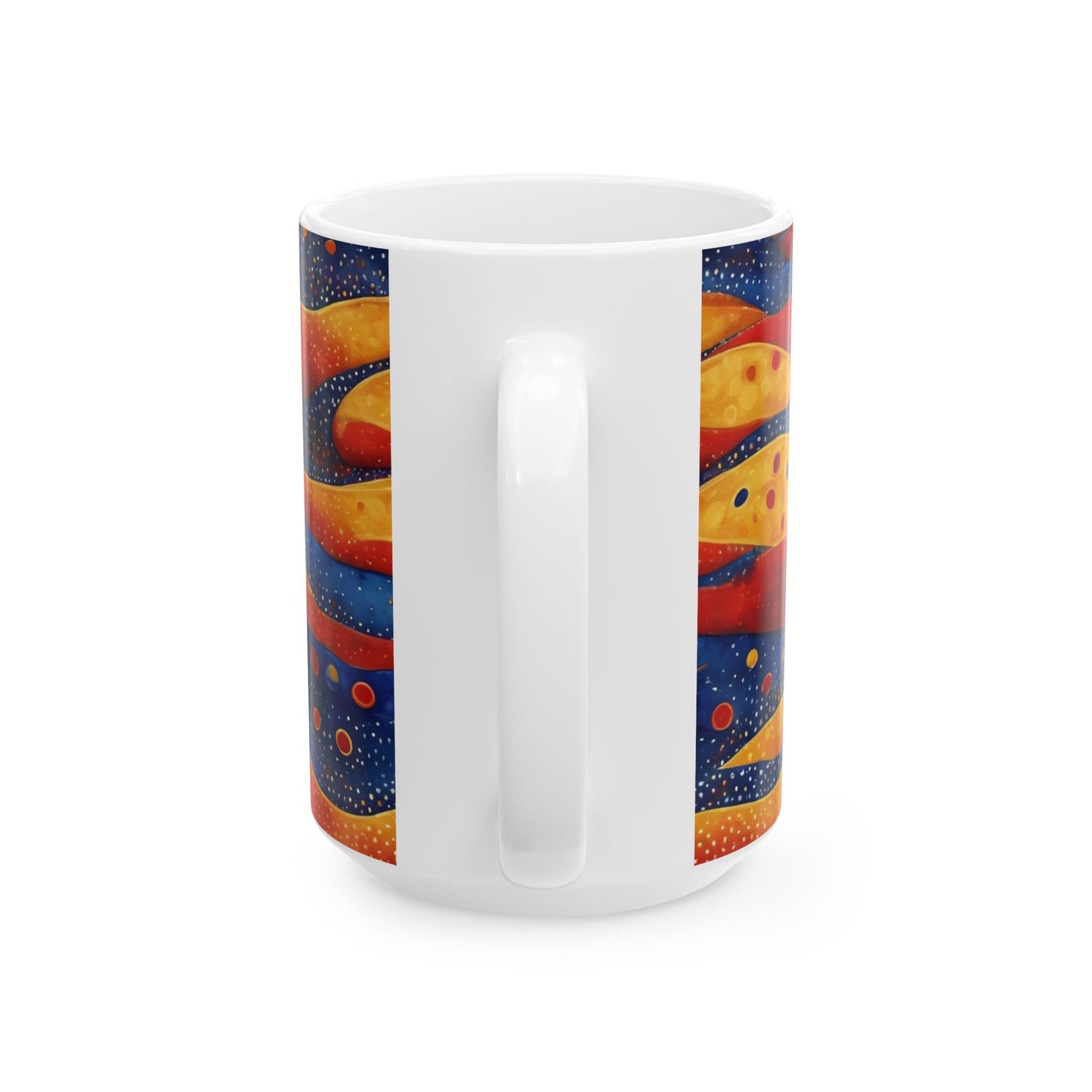 Festival Drapes Ceramic Mug | Artloom Gallery