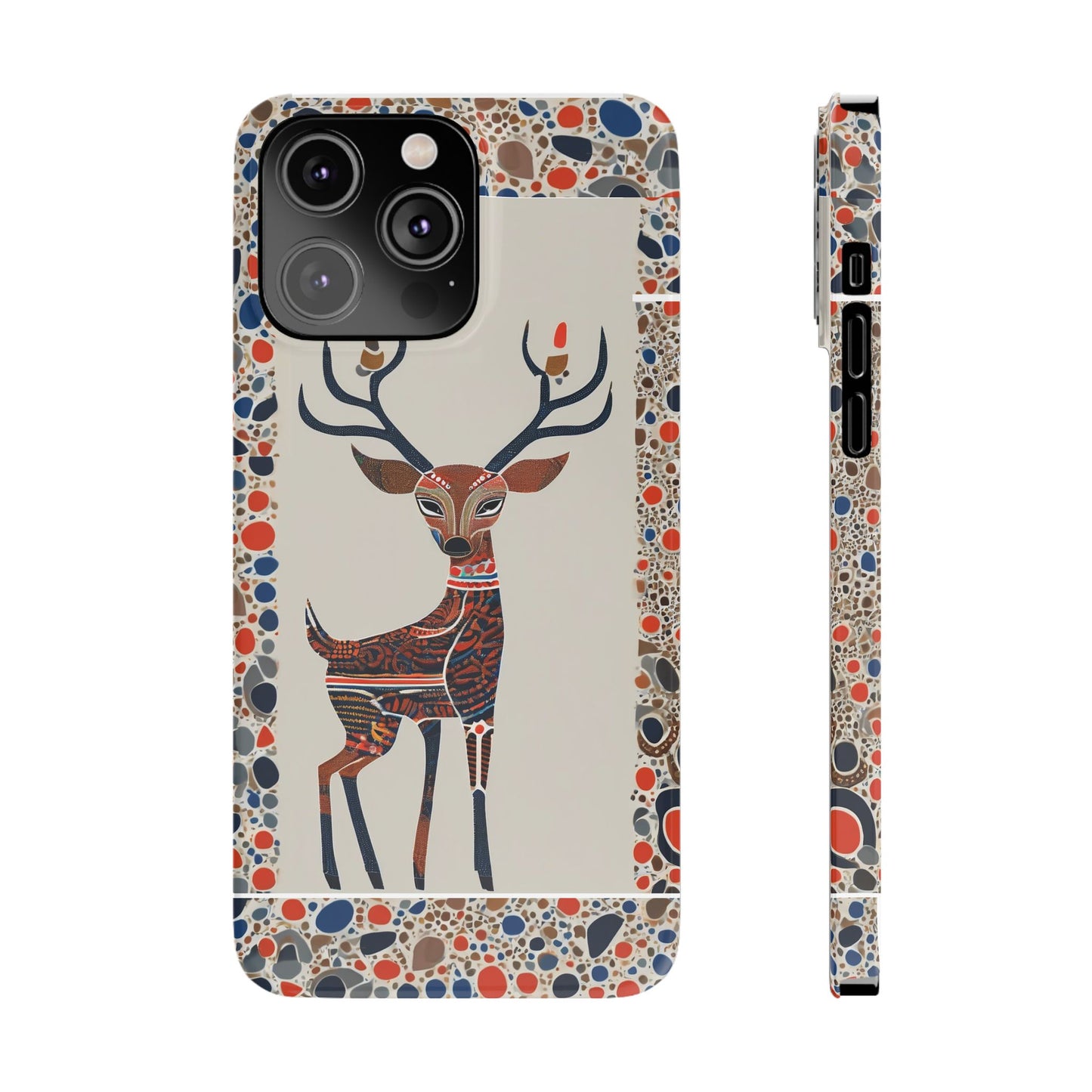 Phone Cases - Deer In The Headlights Slim Case