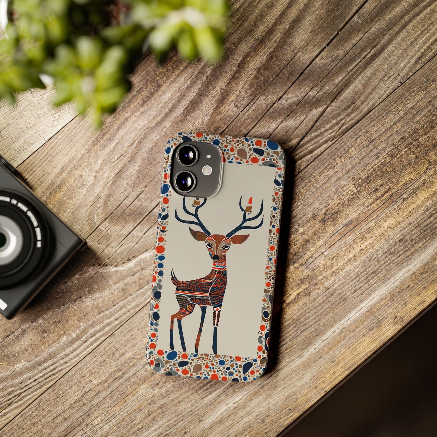 Phone Cases - Deer In The Headlights Slim Case