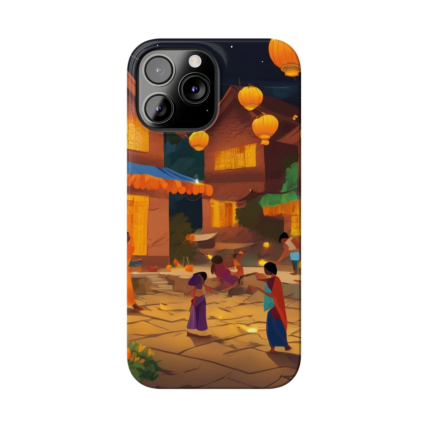 Festival of Lights Slim Phone Case | Artloom Gallery
