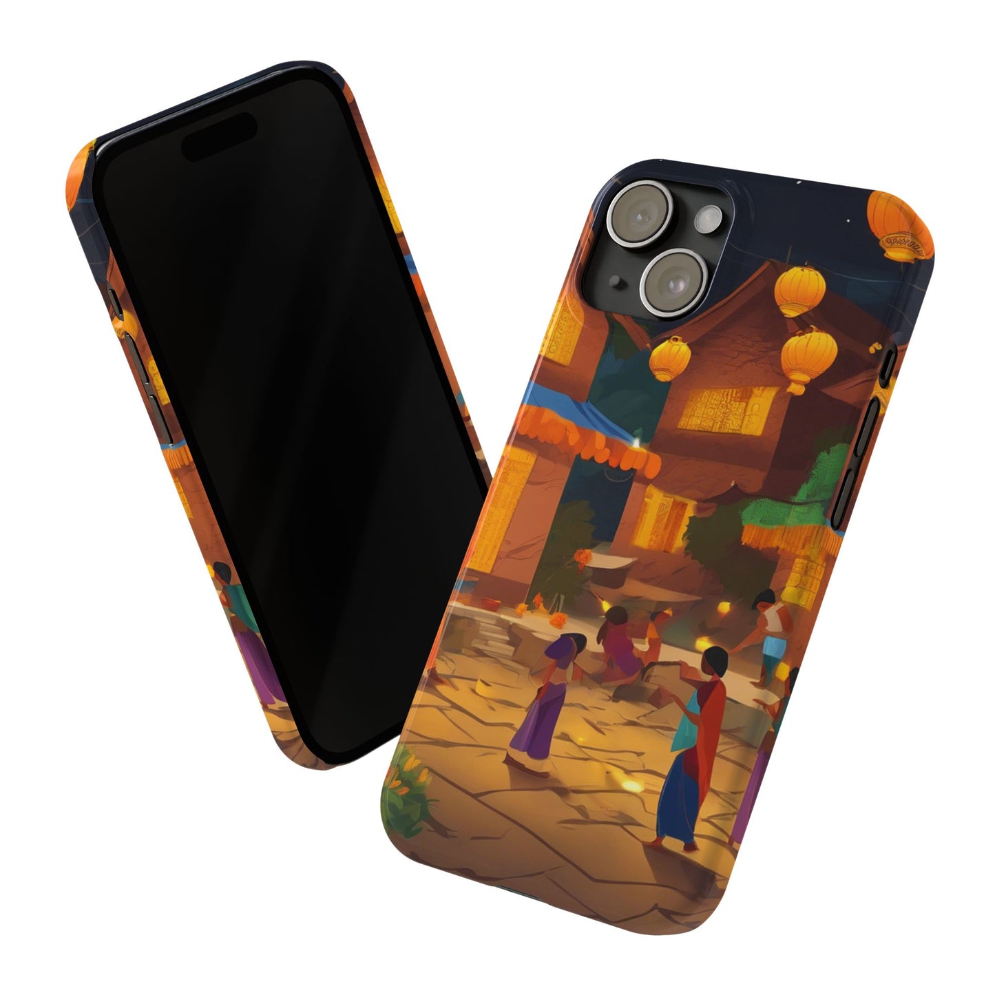 Festival of Lights Slim Phone Case | Artloom Gallery