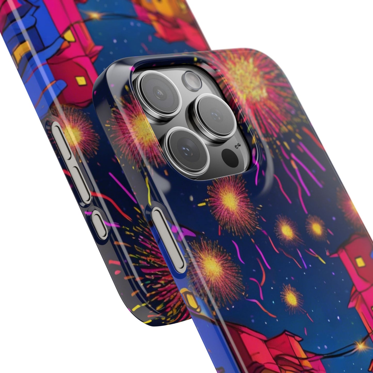 Phone Cases - Diwali Night Sparkles and Celebration Slim Case | Artloom Gallery