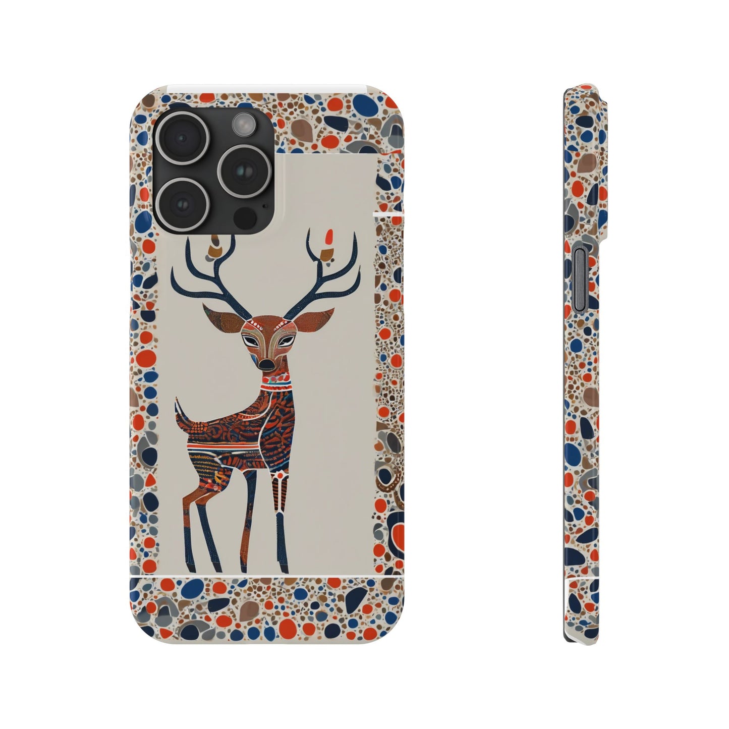 Phone Cases - Deer In The Headlights Slim Case