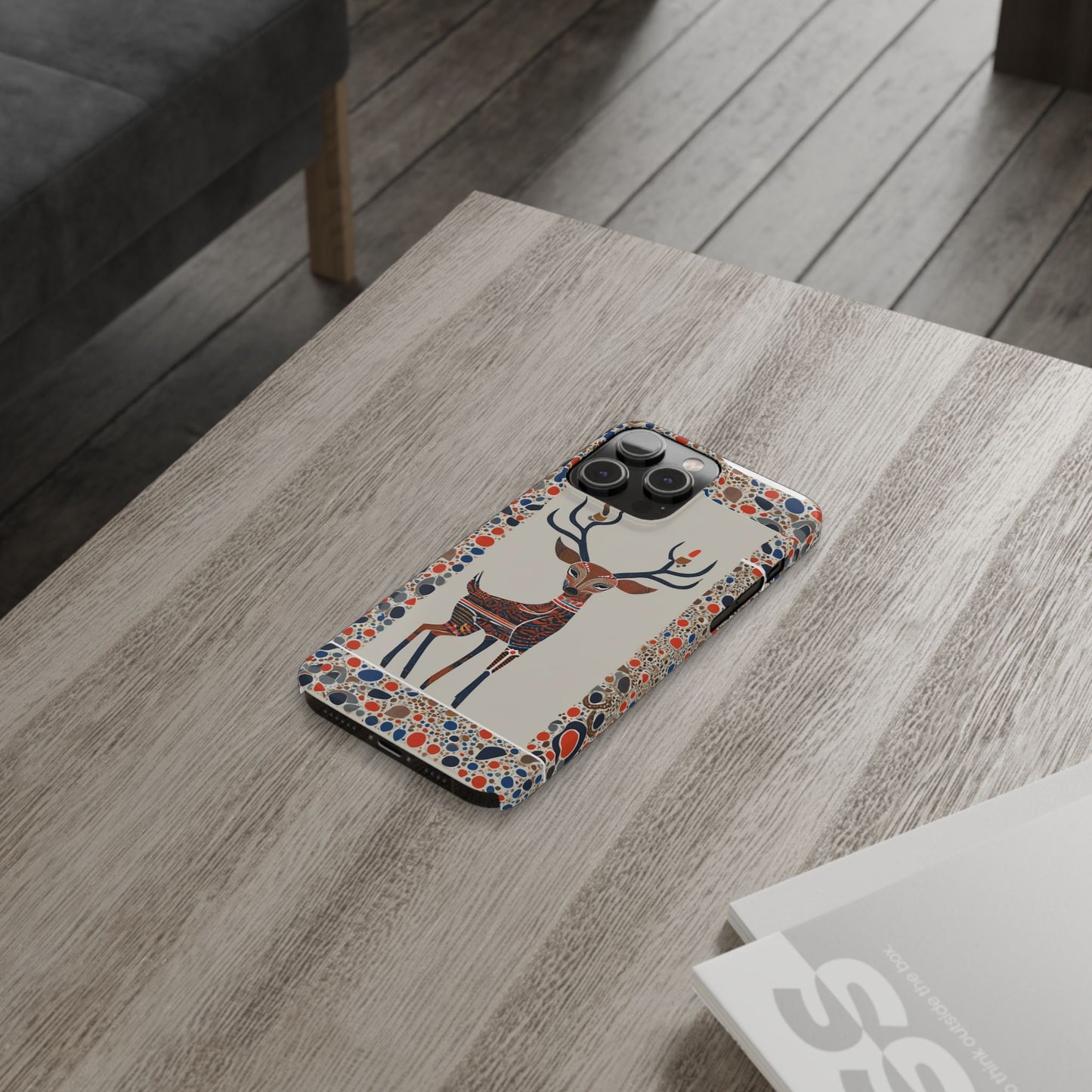 Phone Cases - Deer In The Headlights Slim Case