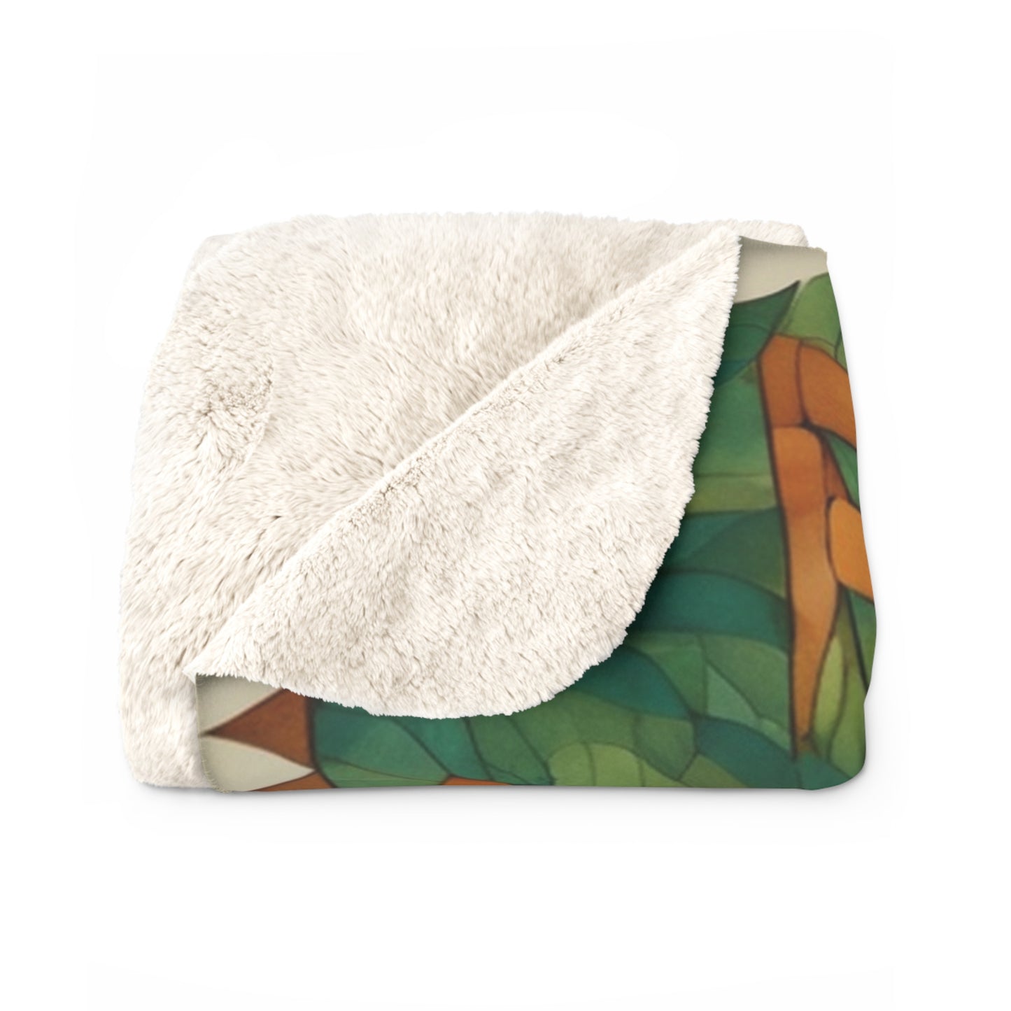 Village Musicians Cozy Sherpa Blanket | Artloom Gallery