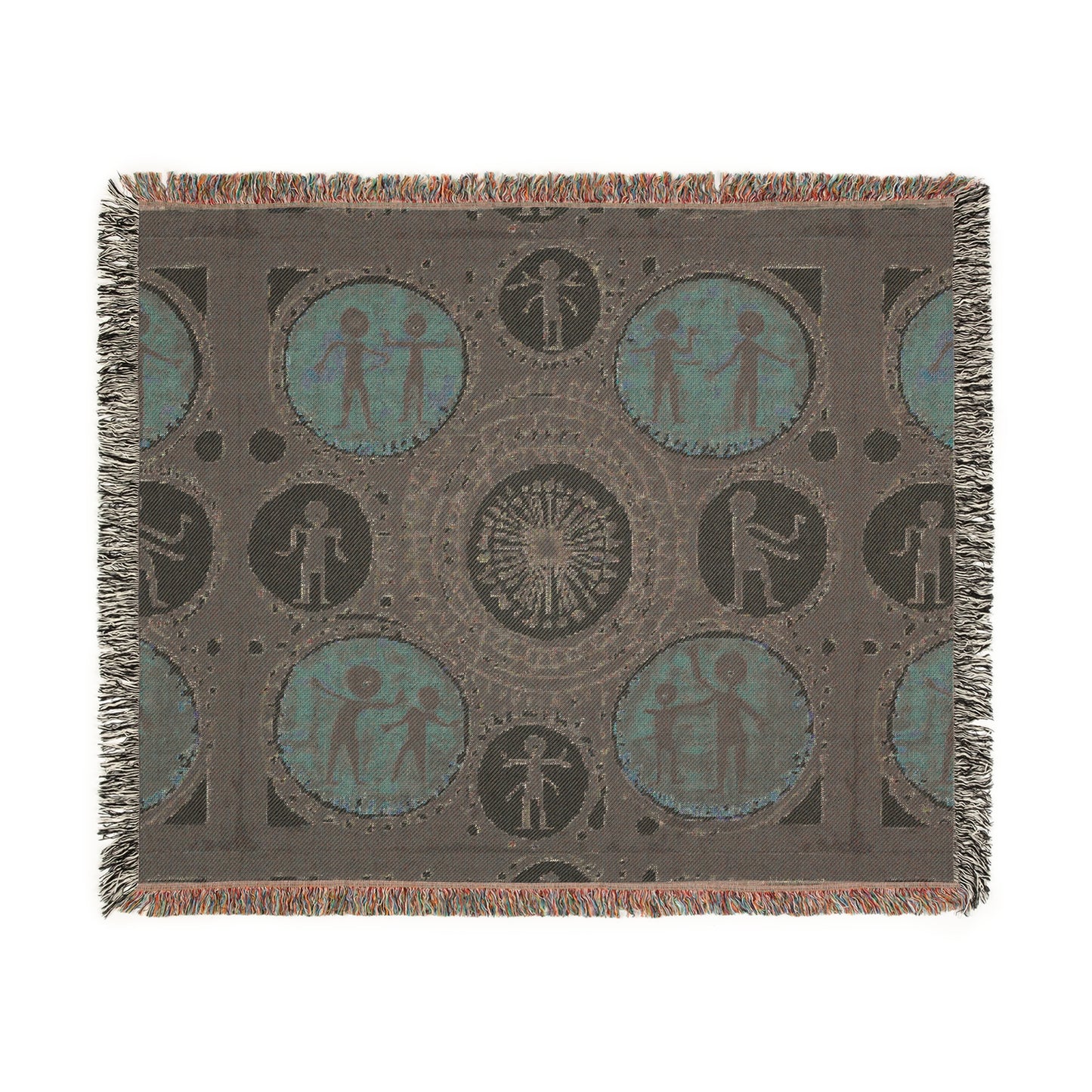 Flow of Breath Woven Blanket | Artloom Gallery