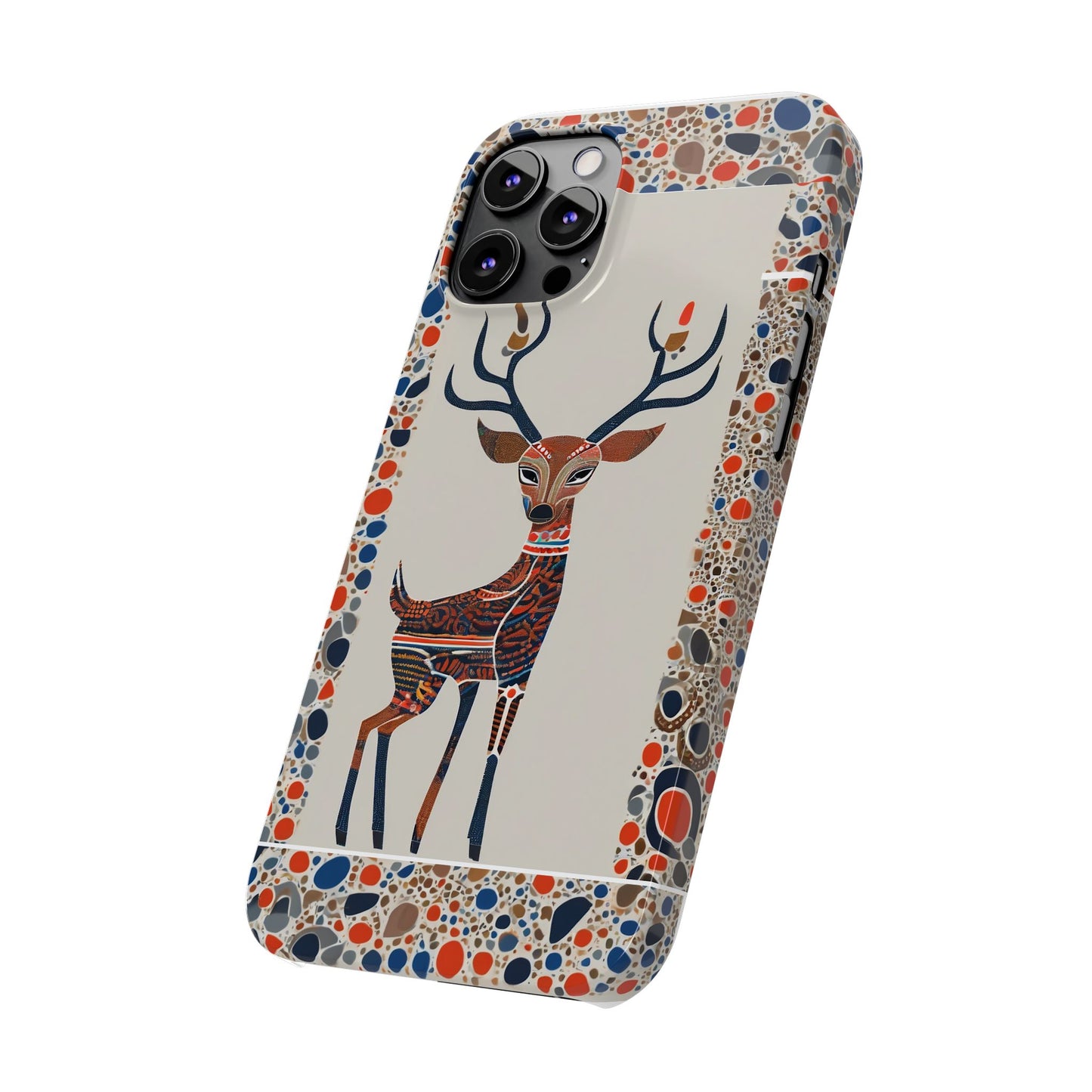 Phone Cases - Deer In The Headlights Slim Case