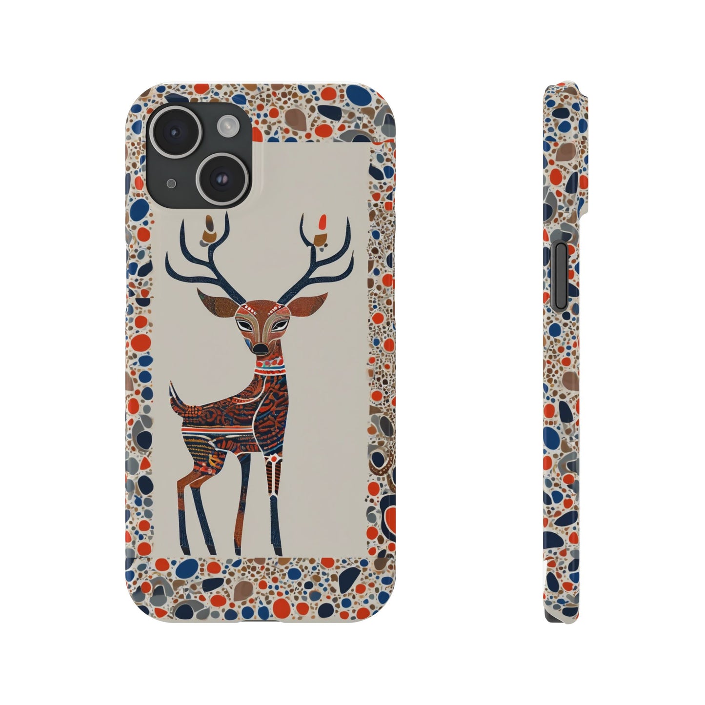 Phone Cases - Deer In The Headlights Slim Case