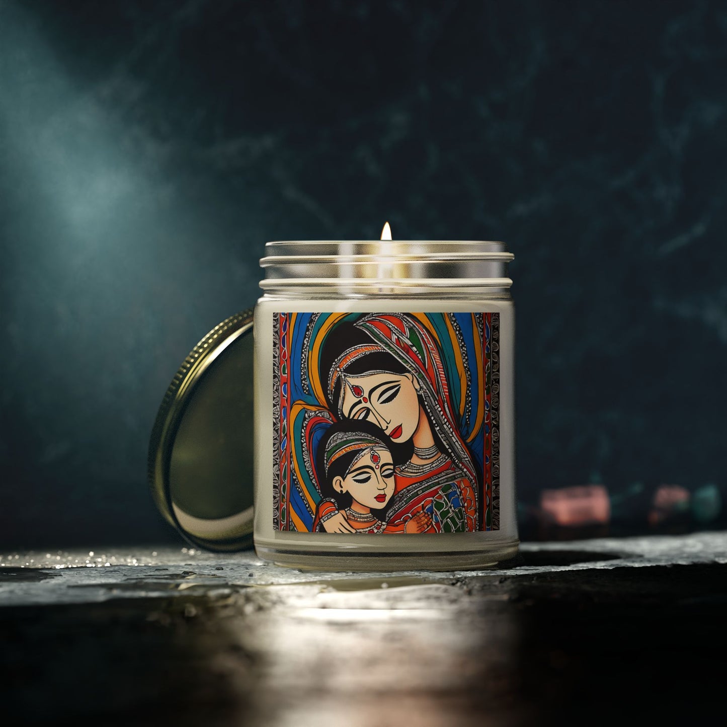 Mother And Child Scented Candle (4oz, 9oz) | Artloom Gallery