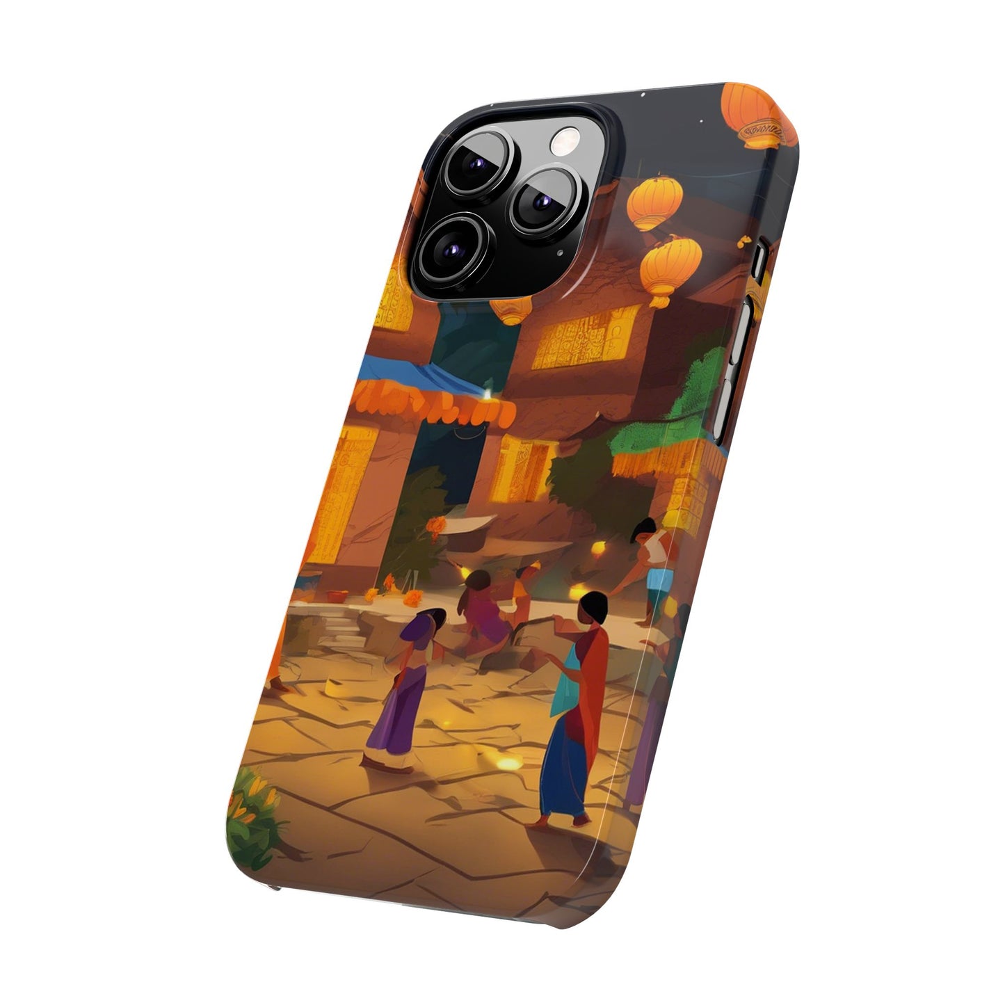 Festival of Lights Slim Phone Case | Artloom Gallery